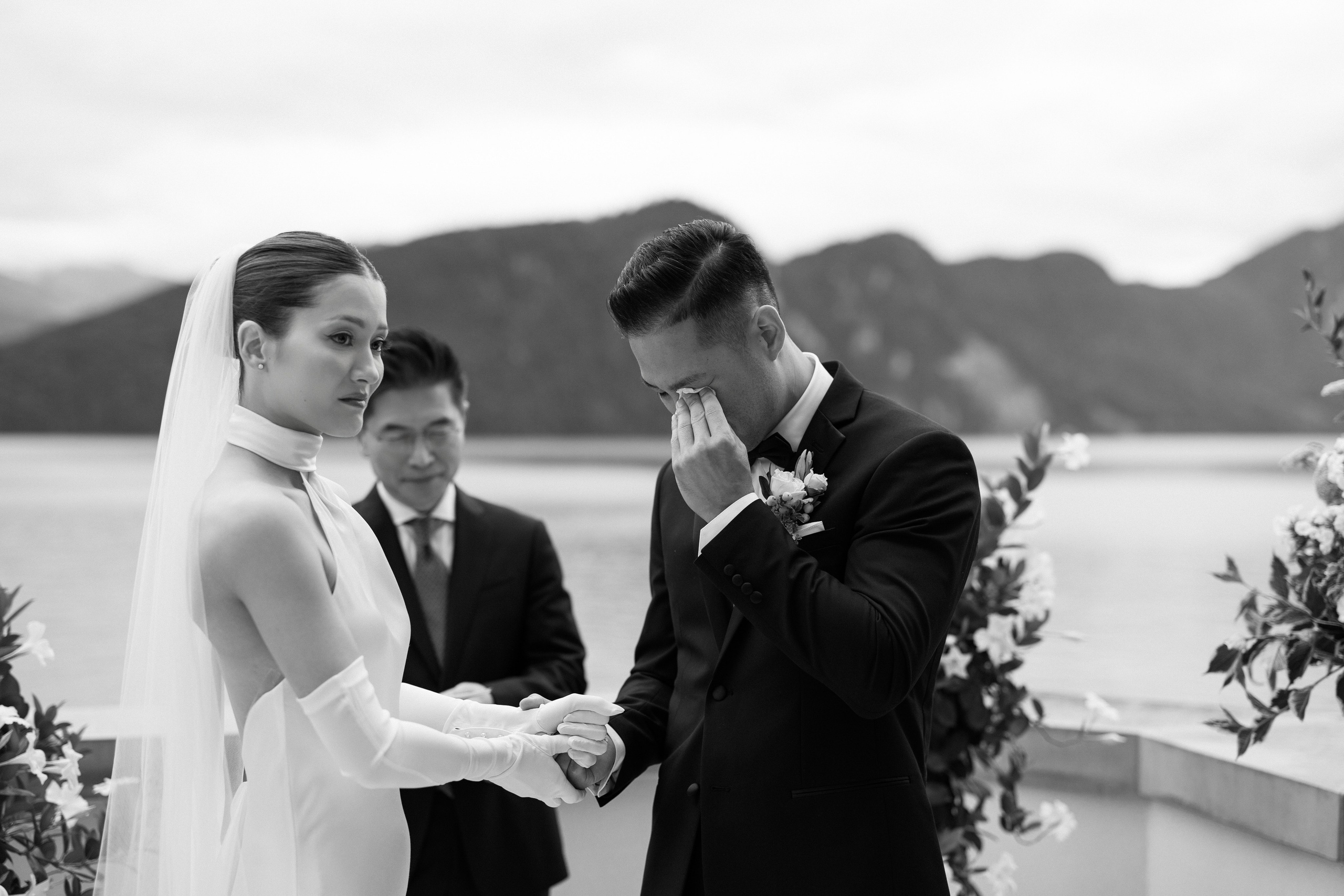 Intimate wedding at Parkhotel Vitznau on Lake Lucerne. Wedding and Family Photographer Switzerland and Italy. Valeria Diaz