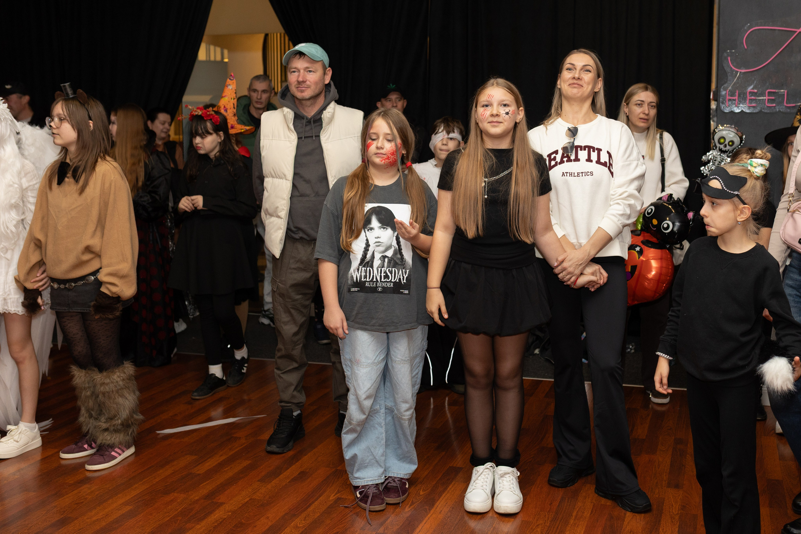 Leo dance studio Helloween 2025. Семейный и детский фотограф в Варшаве Мила Бобровская