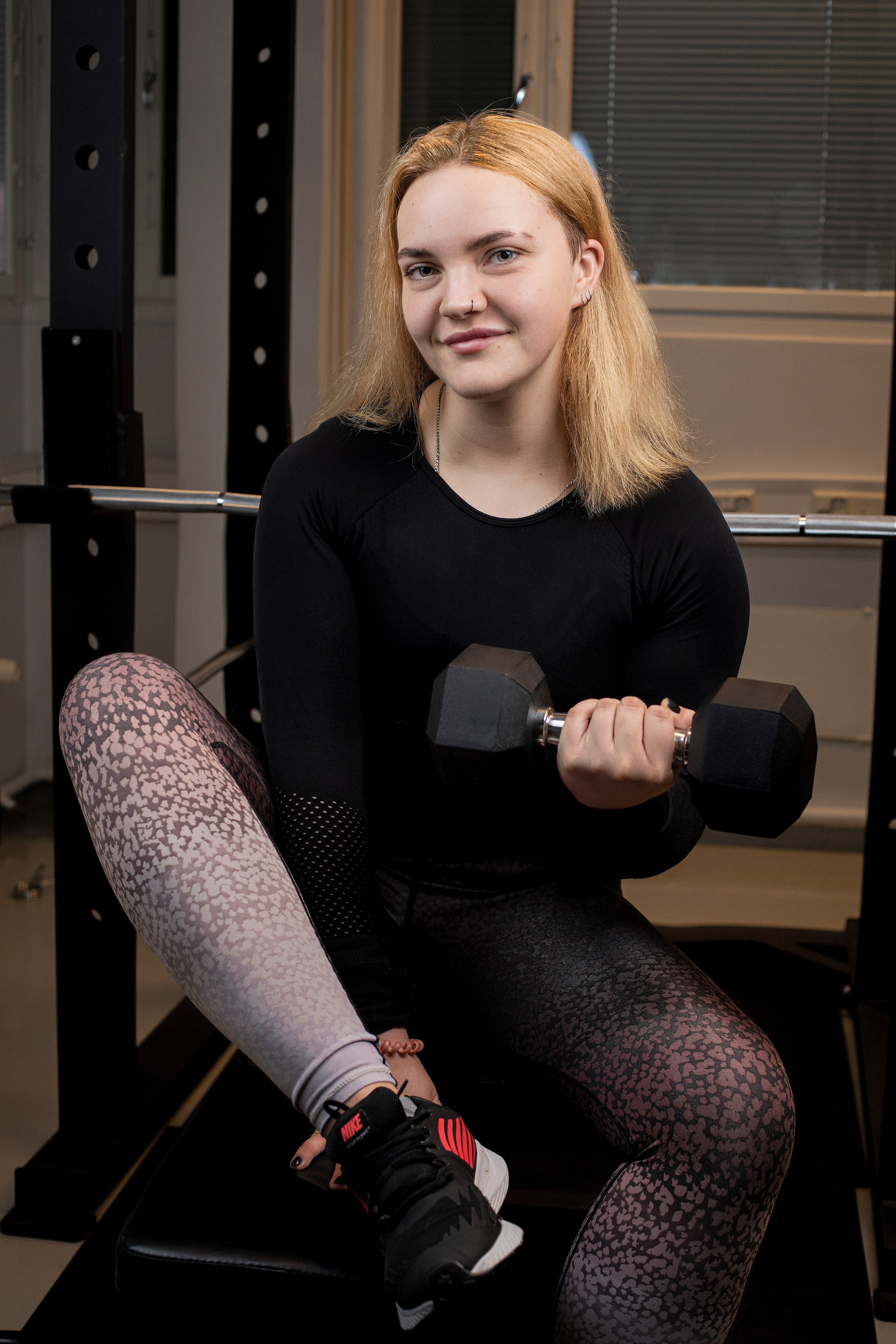 Спортзал. Екатерина Мансур Портретный фотограф в Финляндии (Хельсинки и Уусима)