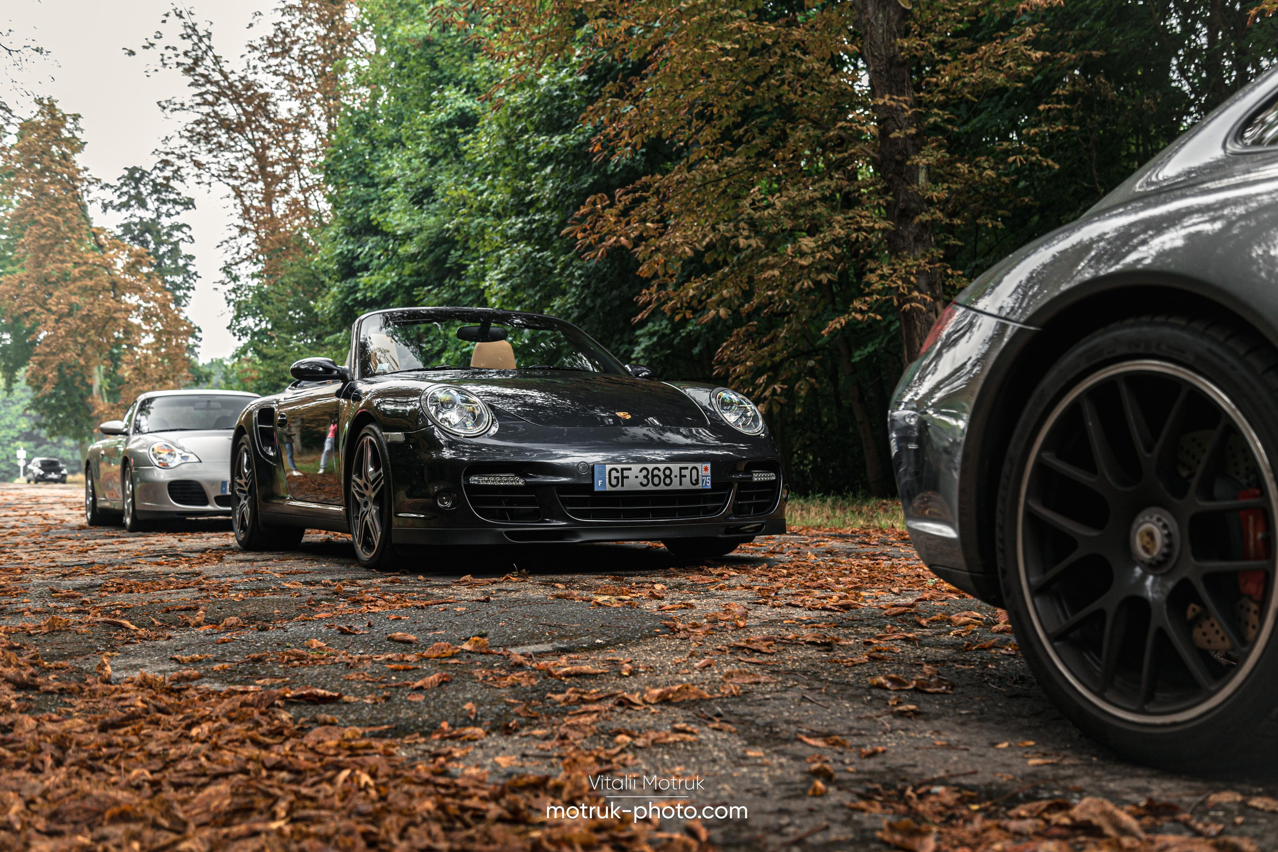 3 Porsches. Photographer in Paris — Vitalii Motruk