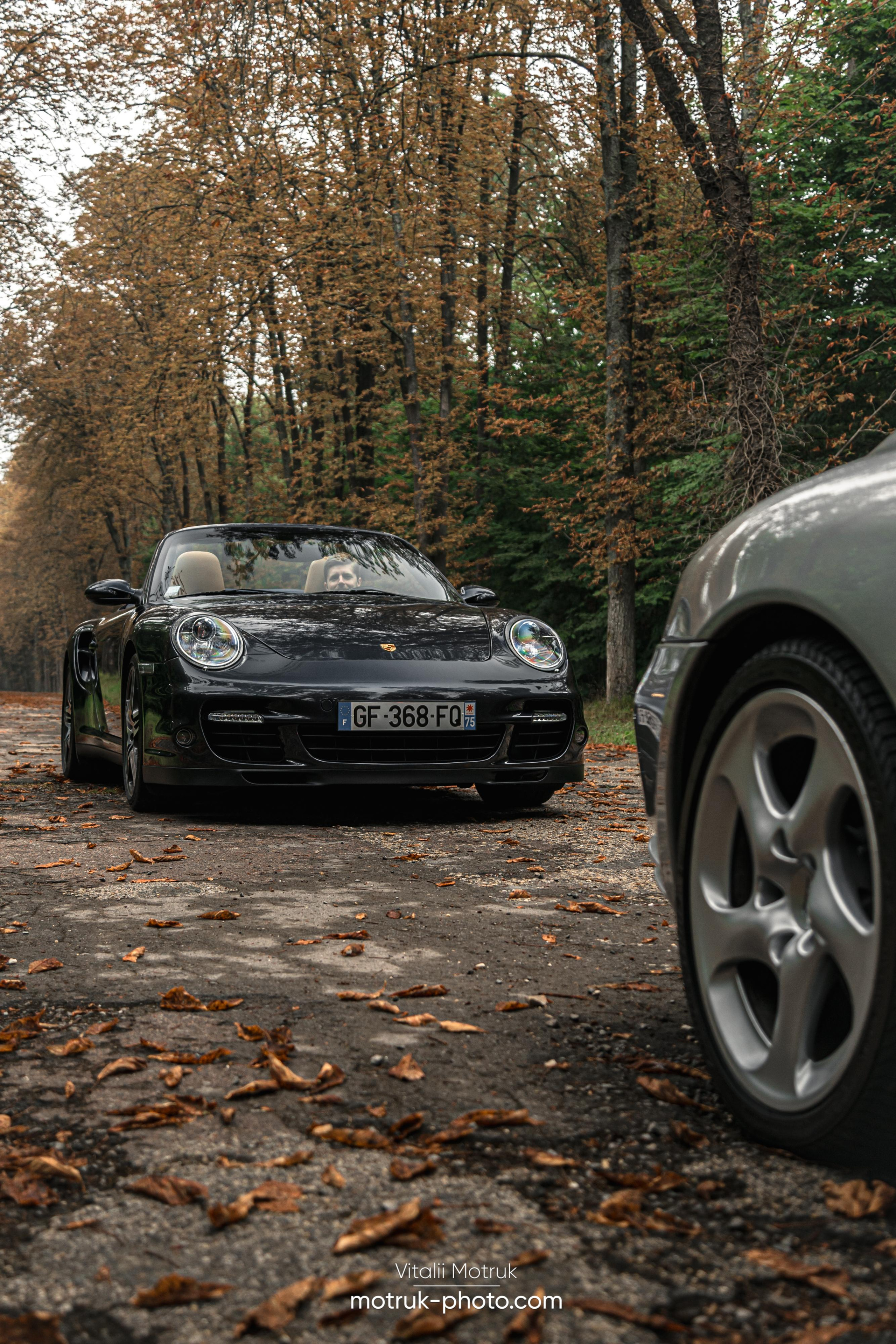 3 Porsches. Photographer in Paris — Vitalii Motruk