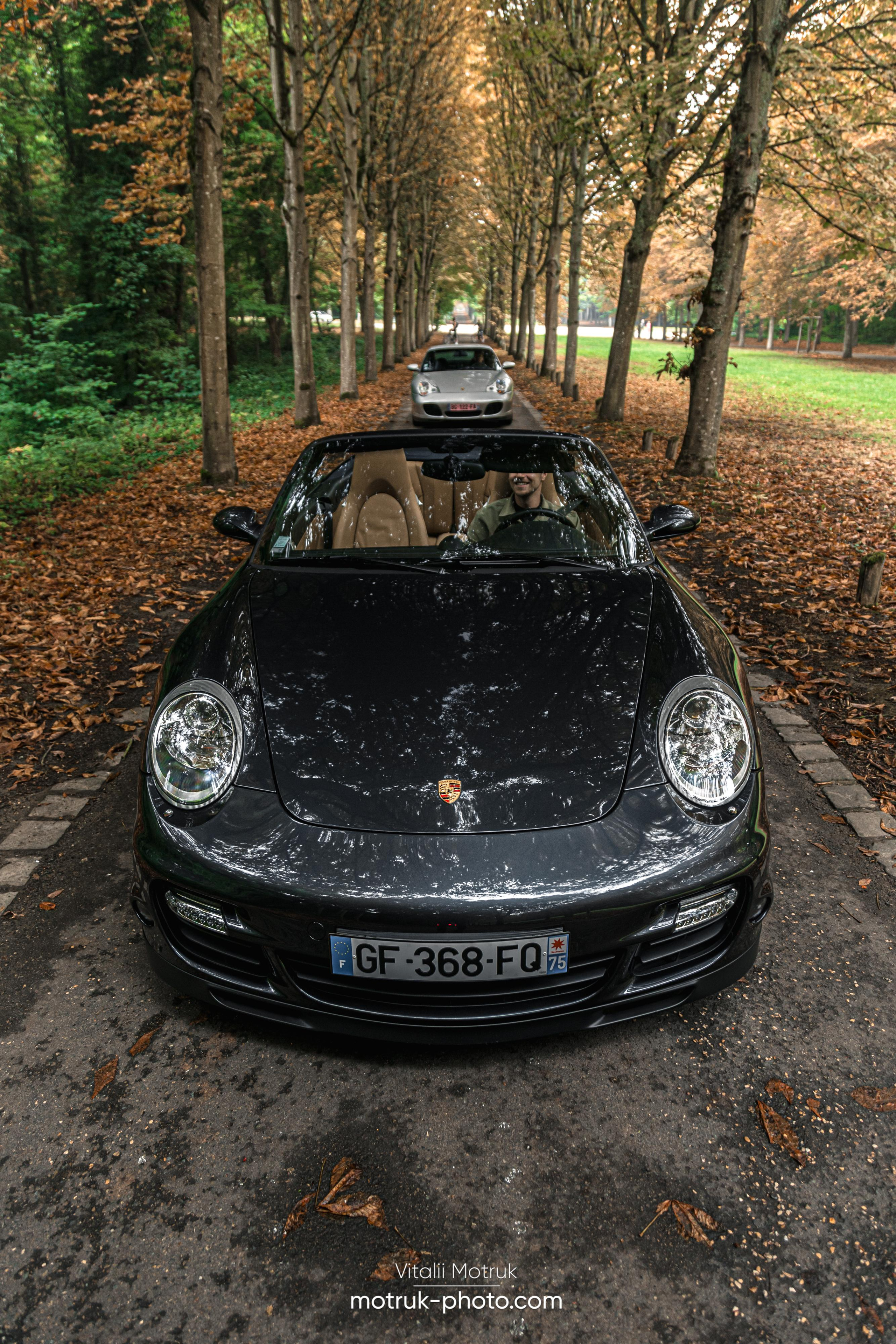 3 Porsches. Photographer in Paris — Vitalii Motruk