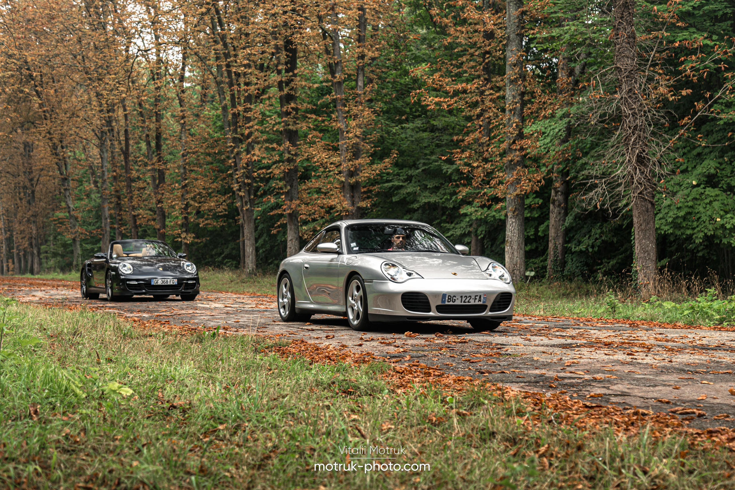 3 Porsches. Photographer in Paris — Vitalii Motruk