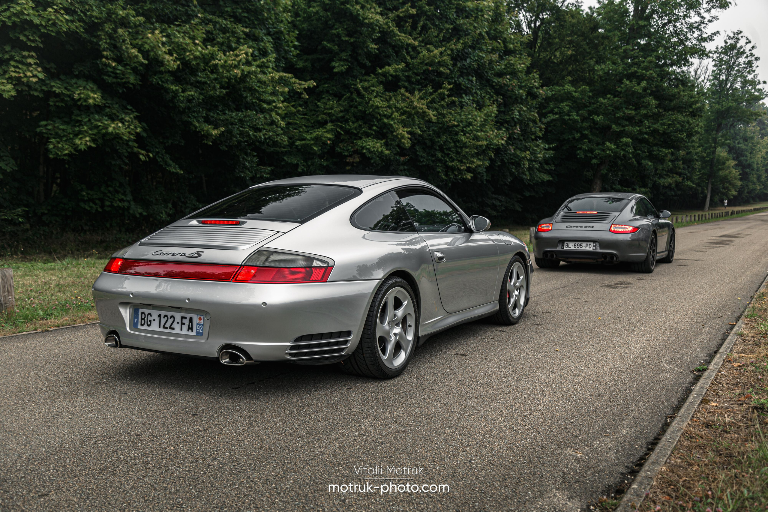 3 Porsches. Photographer in Paris — Vitalii Motruk