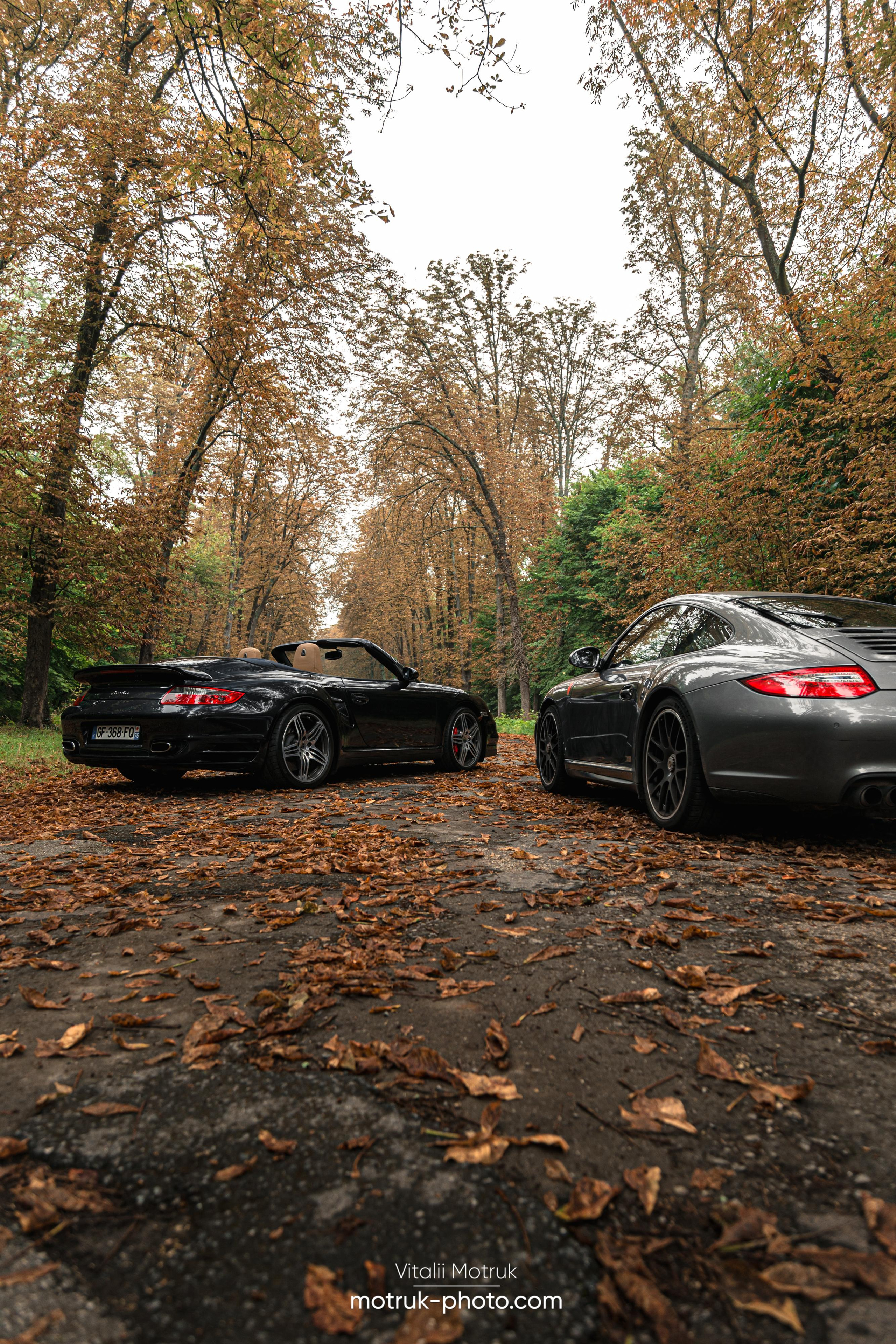 3 Porsches. Photographer in Paris — Vitalii Motruk