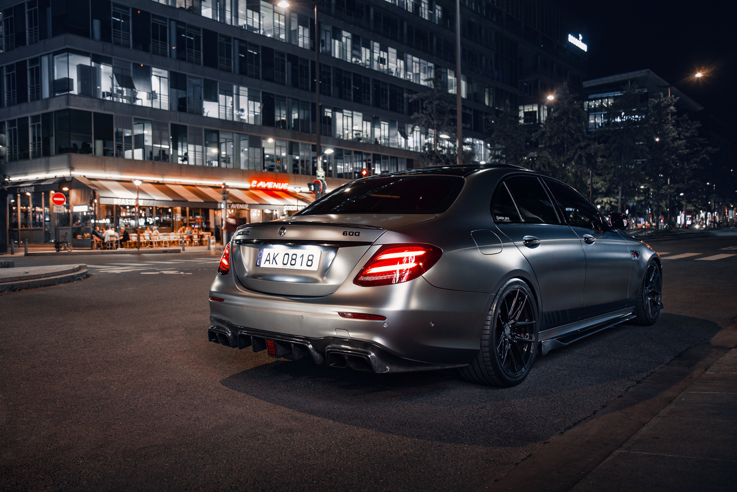 Brabus E 800. Photographe de voitures à Paris — Vitalii Motruk