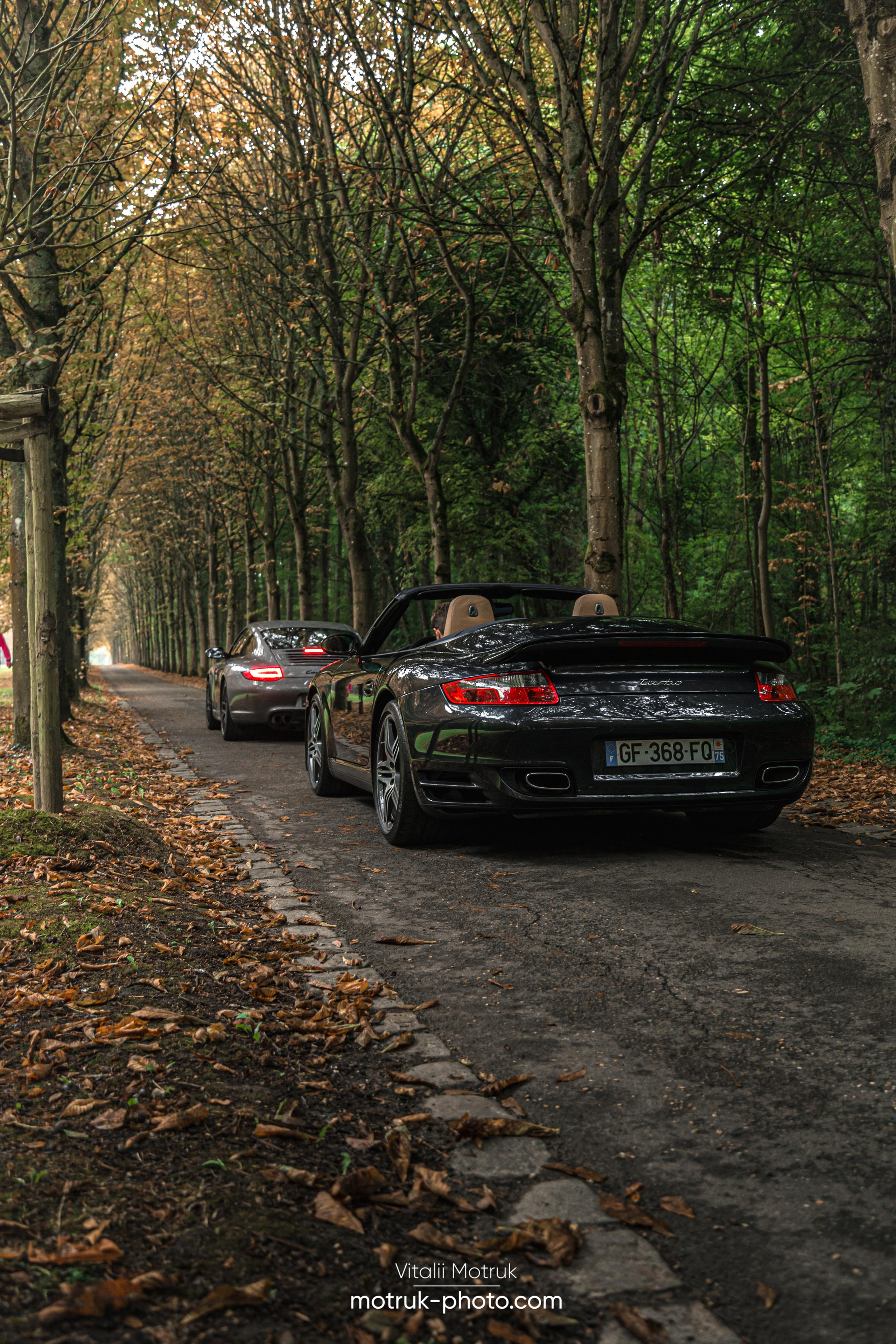 3 Porsches. Photographer in Paris — Vitalii Motruk