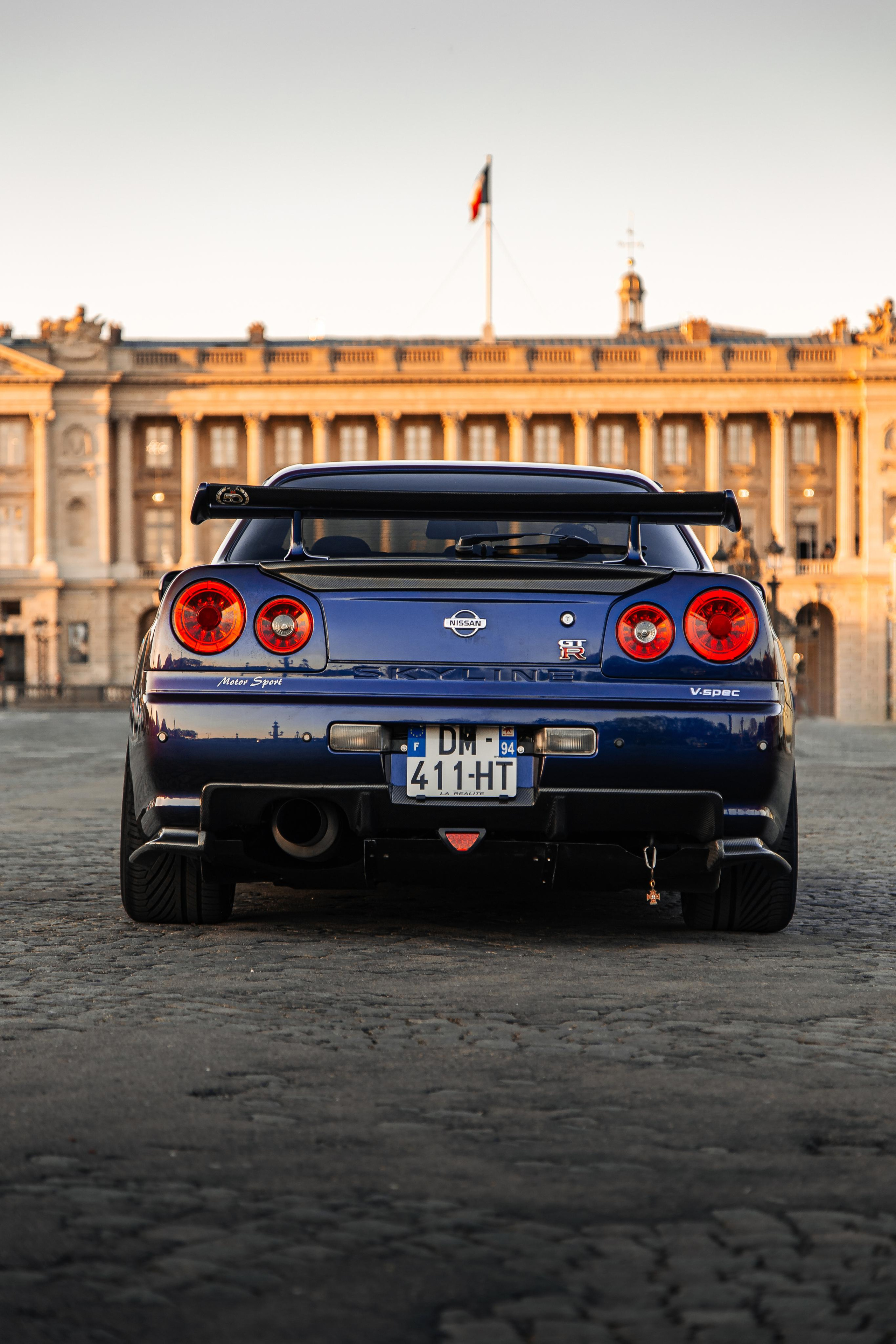 Nissan Skyline GT-R R34 V-Spec. Photographe de voitures à Paris — Vitalii Motruk