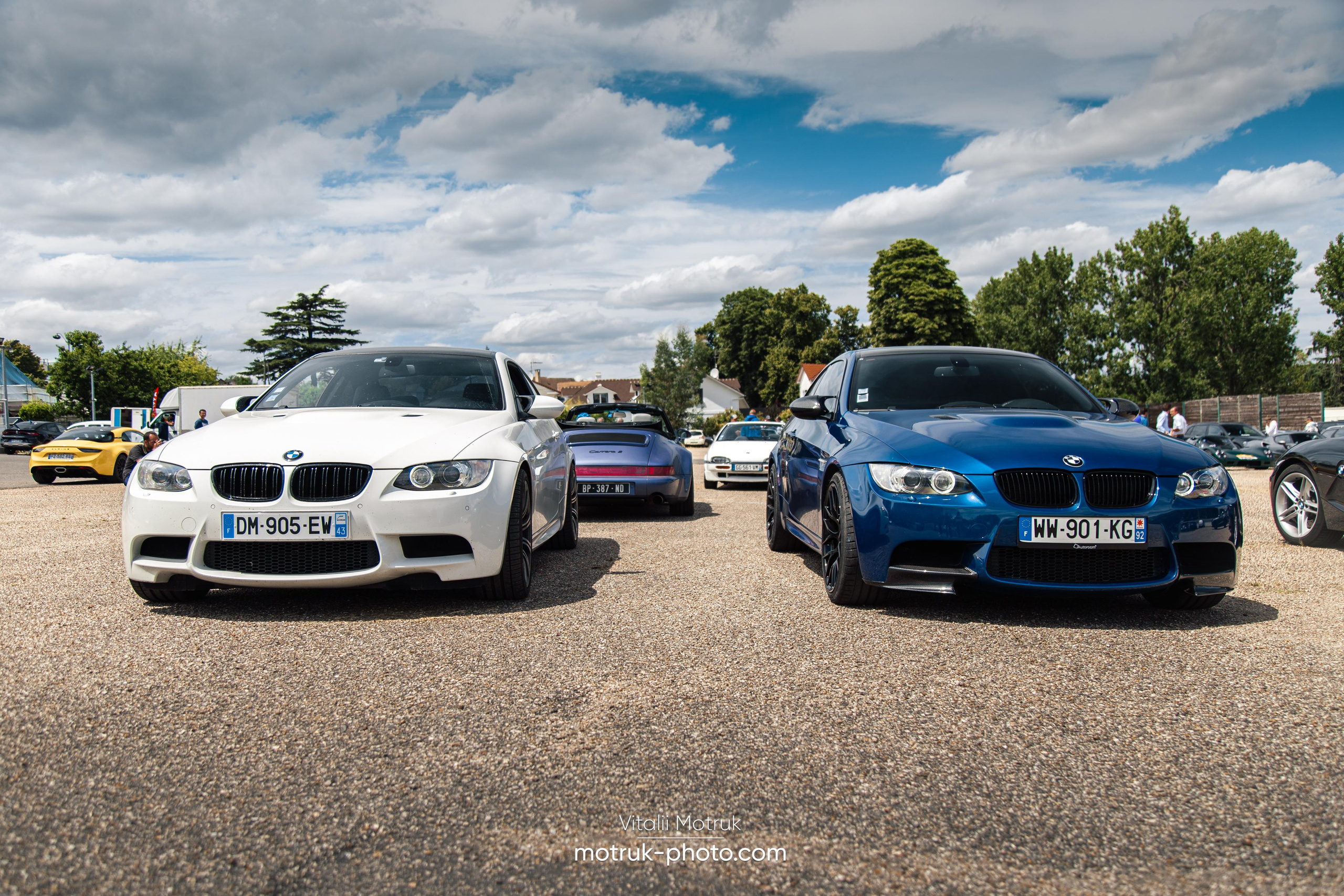 Cars and Coffee. Photographe de voitures à Paris — Vitalii Motruk
