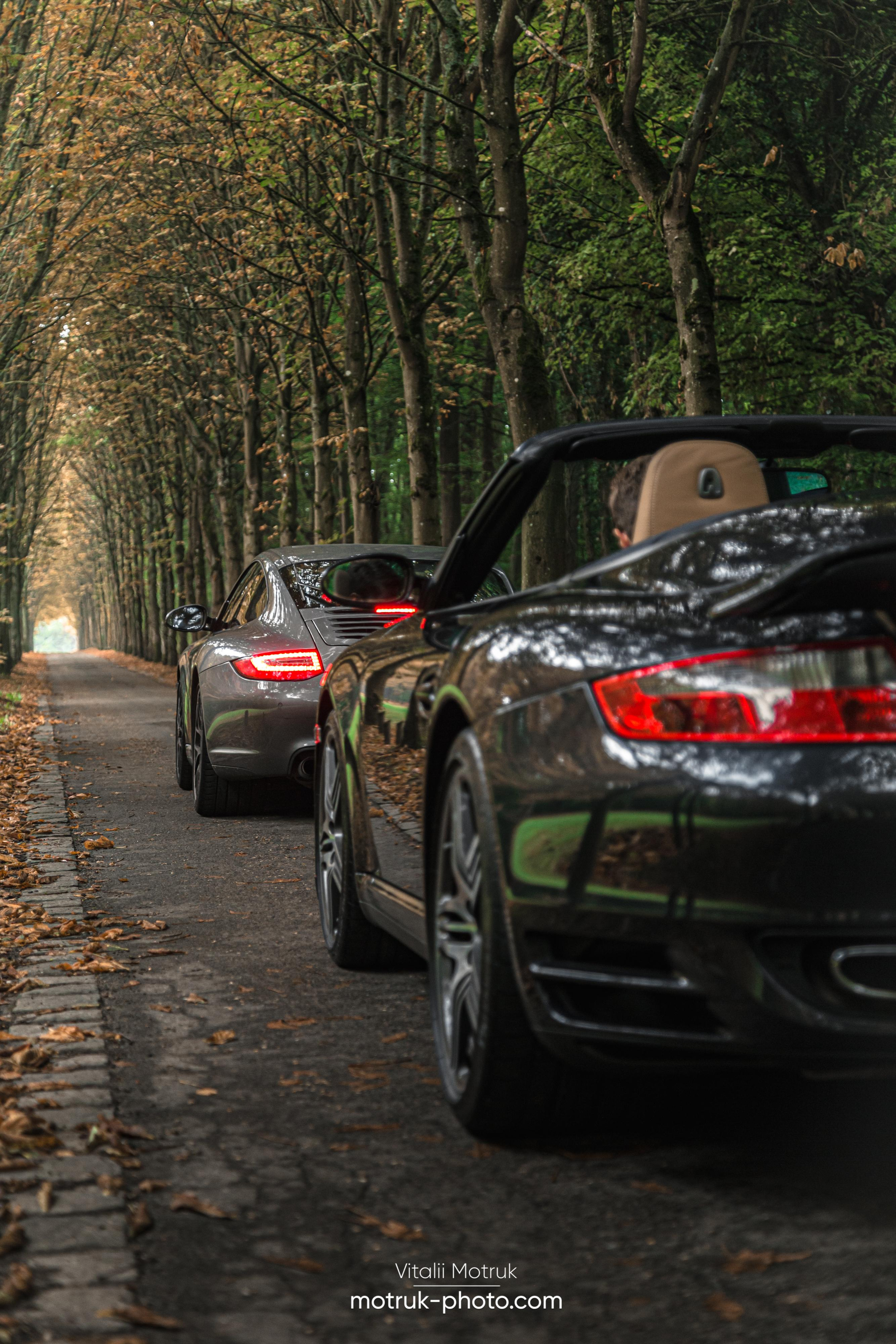 3 Porsches. Photographer in Paris — Vitalii Motruk