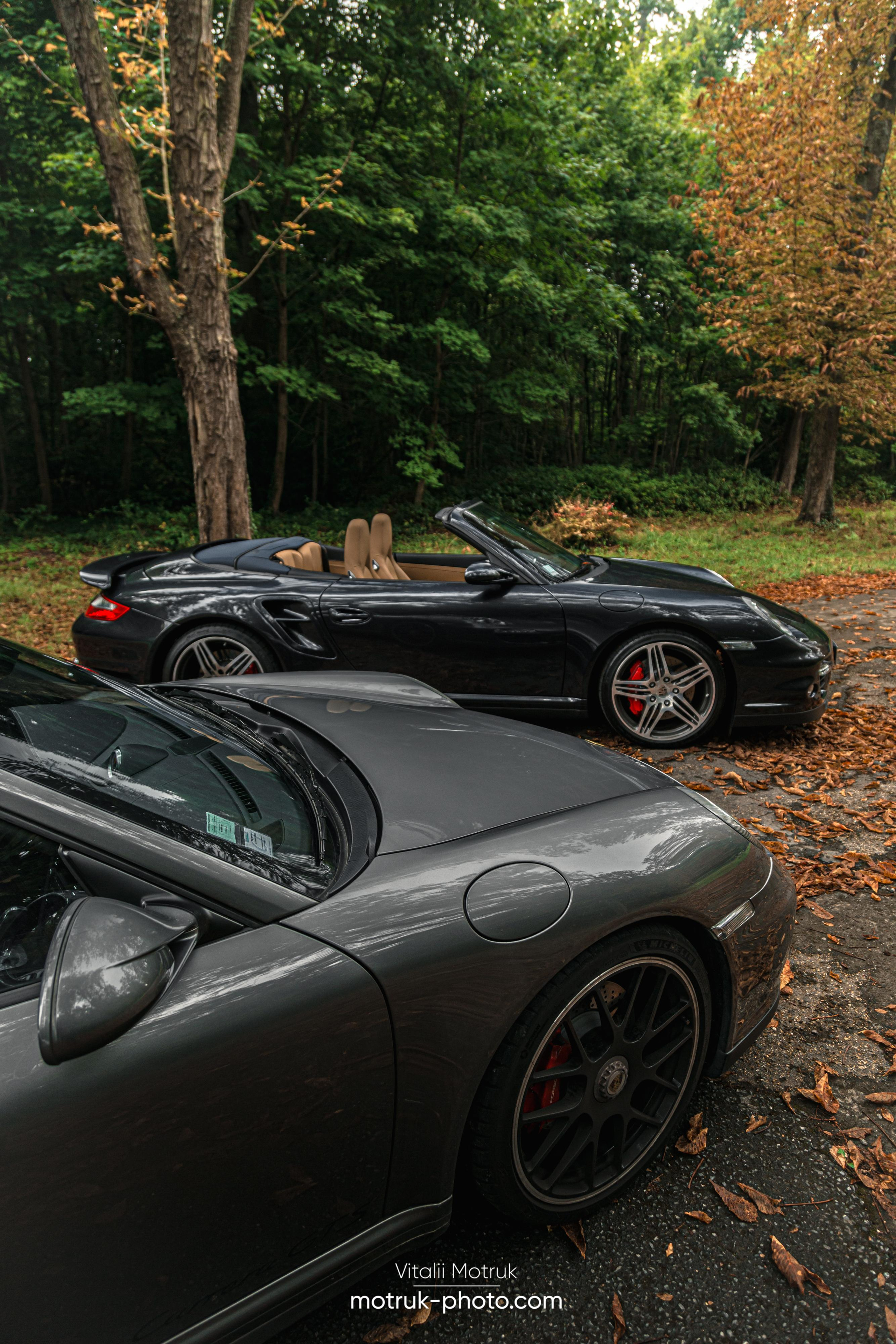 3 Porsches. Photographer in Paris — Vitalii Motruk