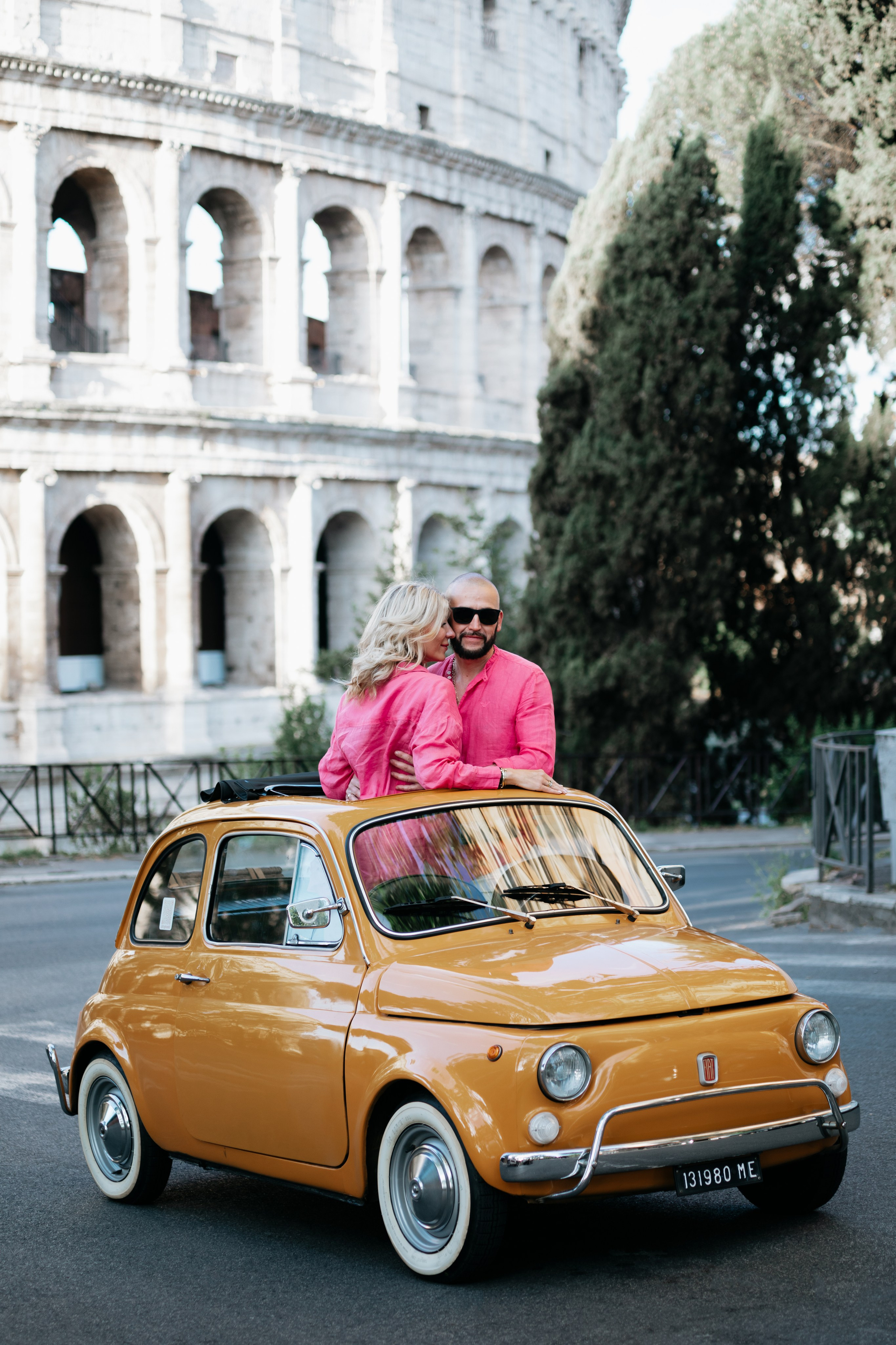 Aija & Sergej. Vacation photoshoot in Rome. Photographer in Rome