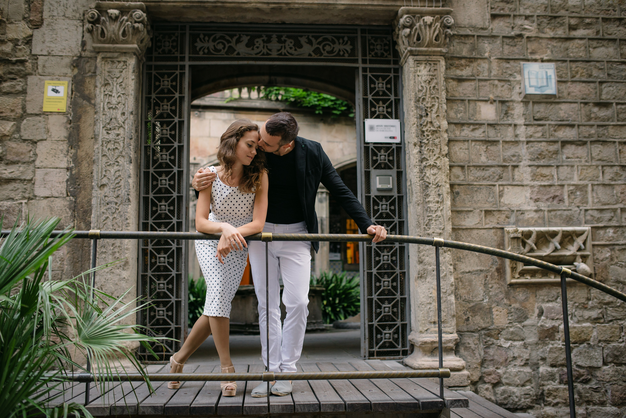 Nadia&Leo sesión fotográfica en Barcelona. Fotógrafo profesional Bilbao