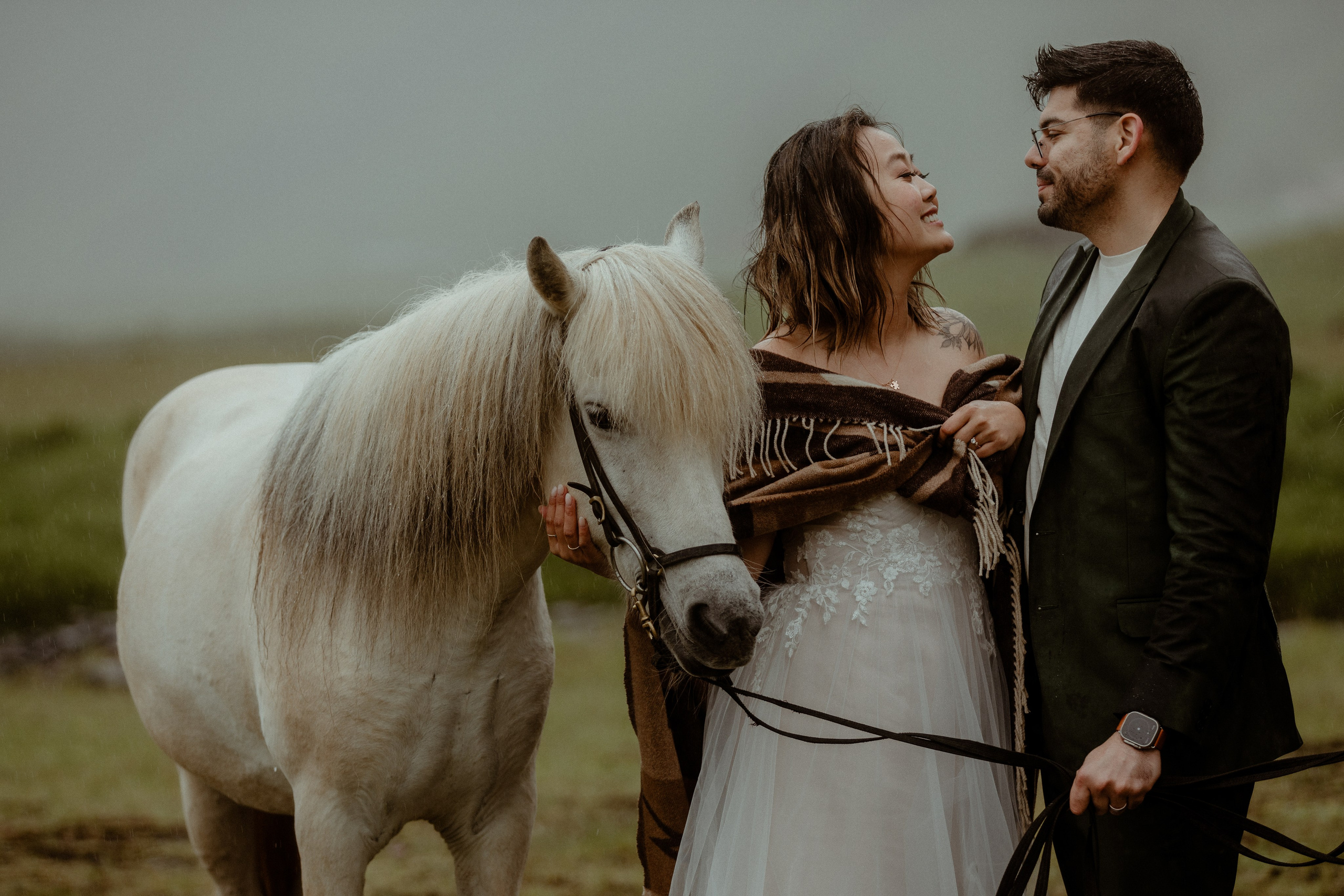 Elopement at Kvernufoss Waterfall. Iceland elopement photo and video | Nikolaichik Photo