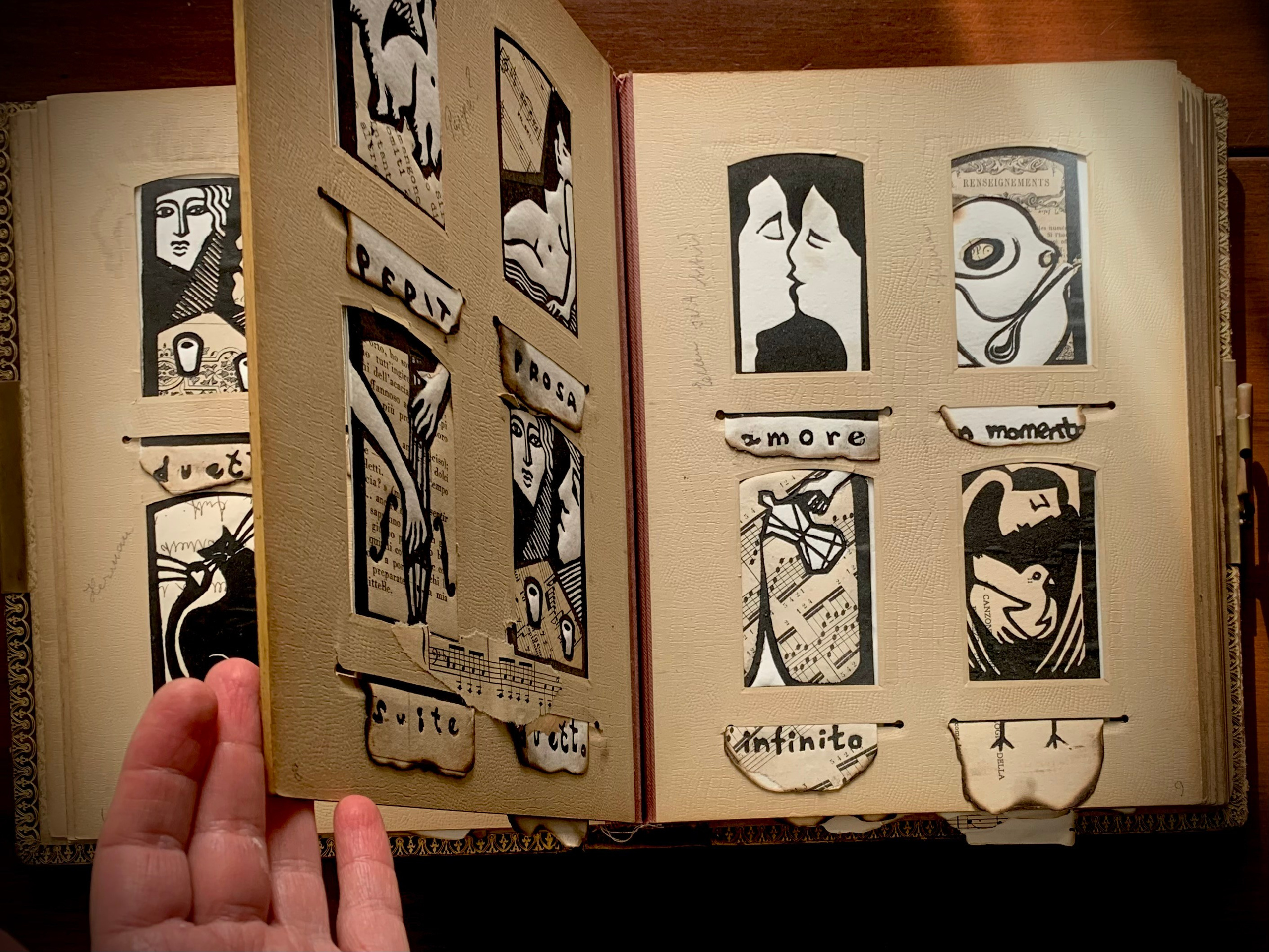 Libro d’artista Nadia Kuprina