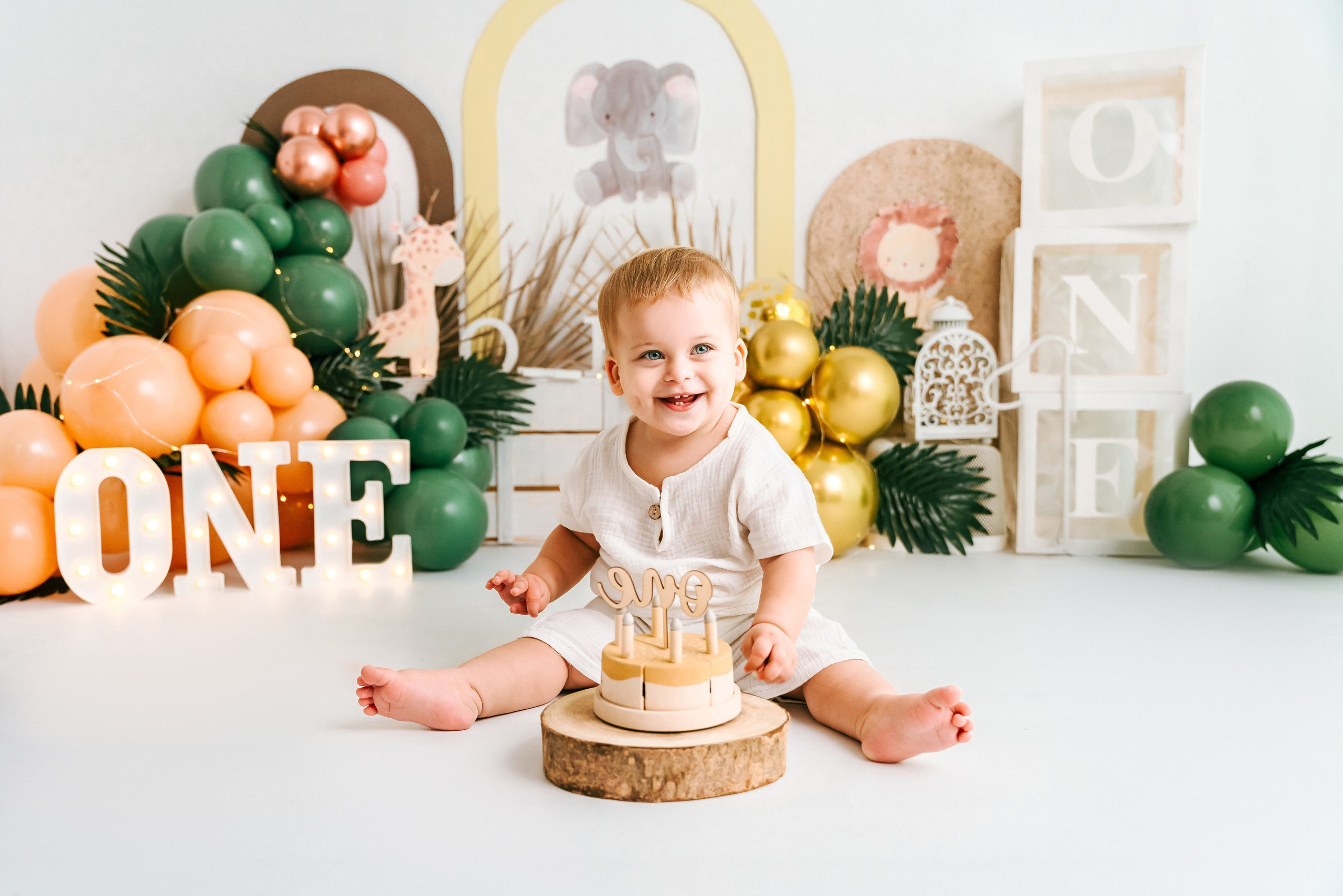 Smash cake. Svitlana Miahka fotografa a Genova