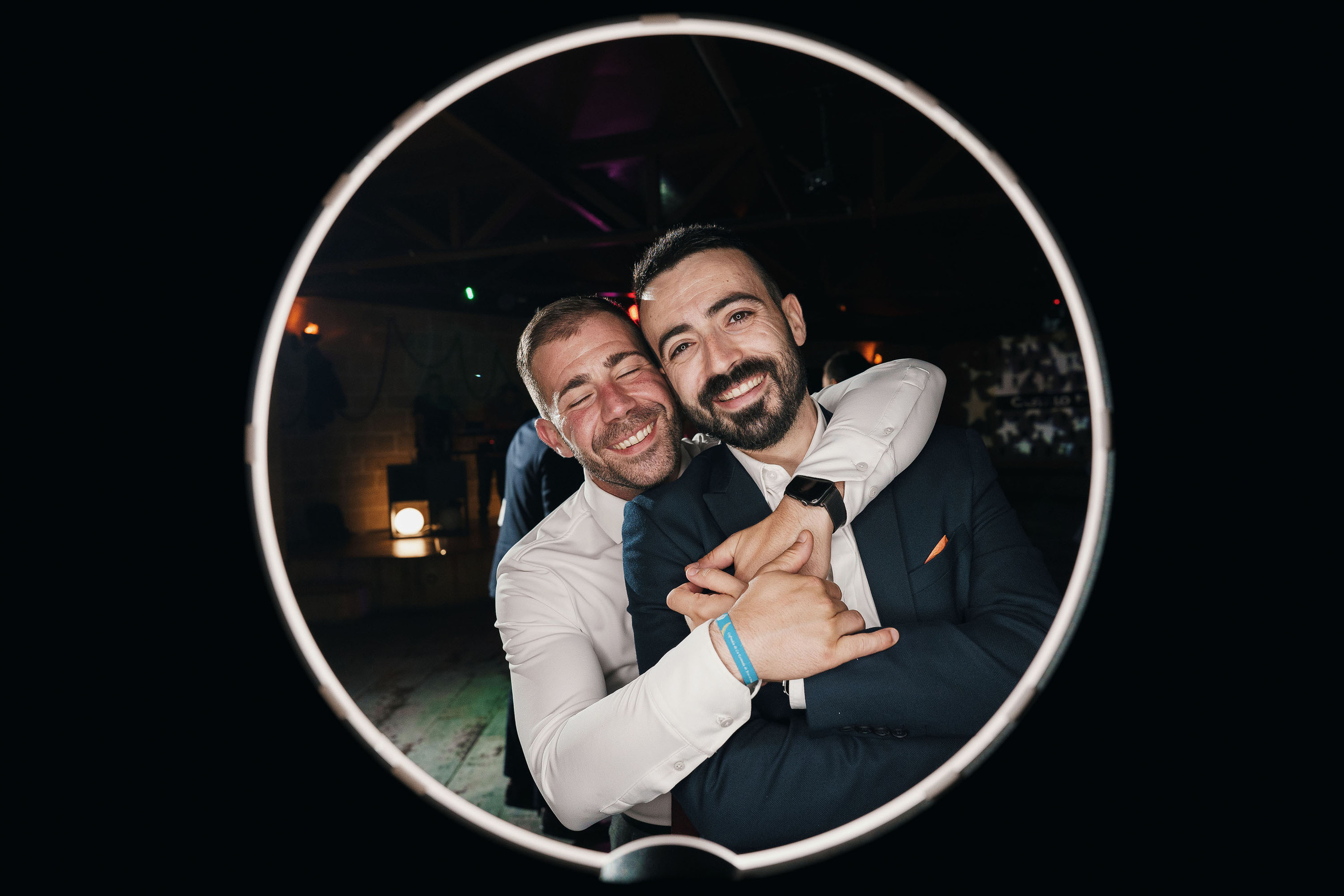 Photocircle dia del la boda novios Sandra y Jaime en Castillo Bonavia. PIXLOVE - Fotógrafos de bodas Huesca Pirineos Zaragoza