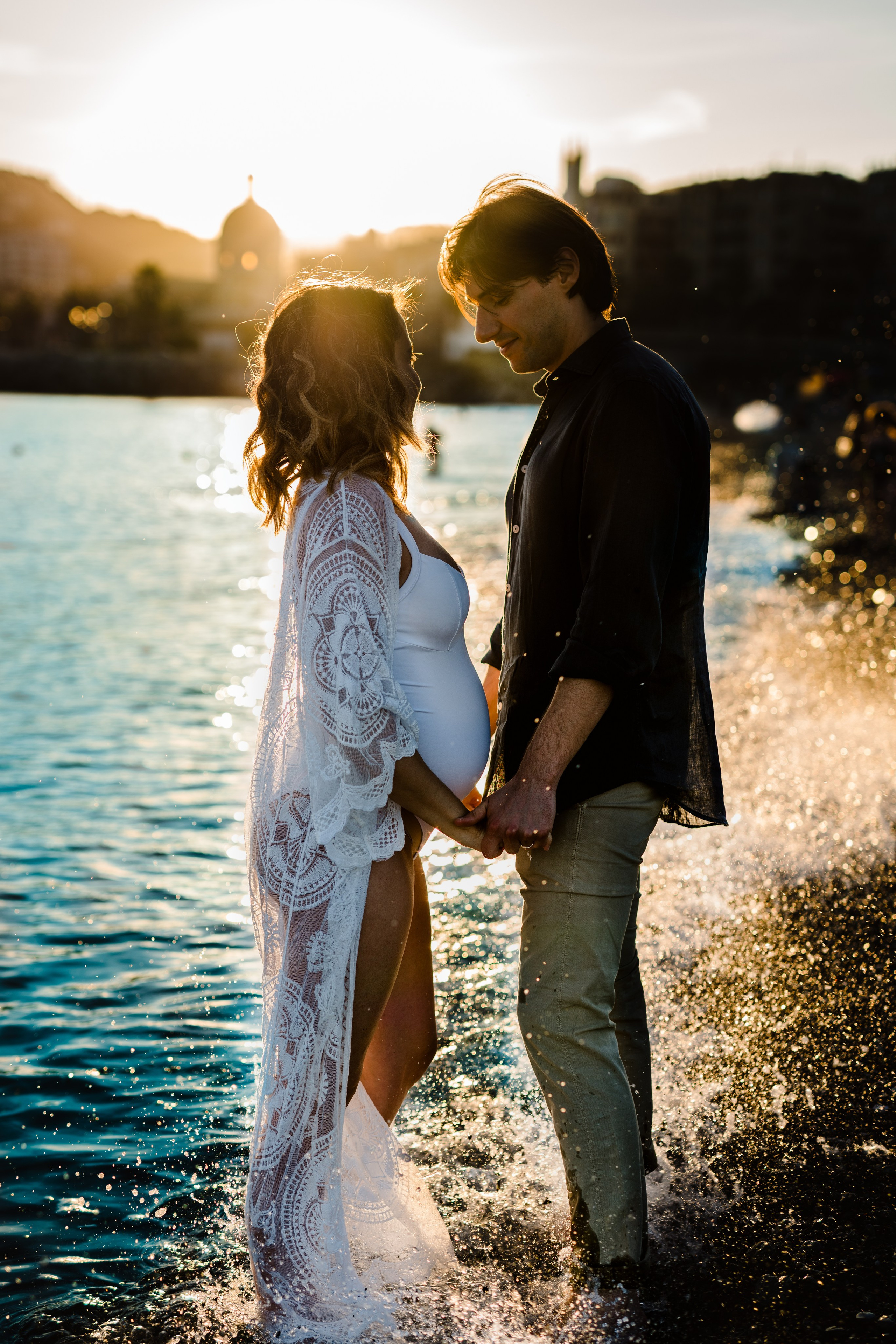 Maternity. Svitlana Miahka fotografa a Genova