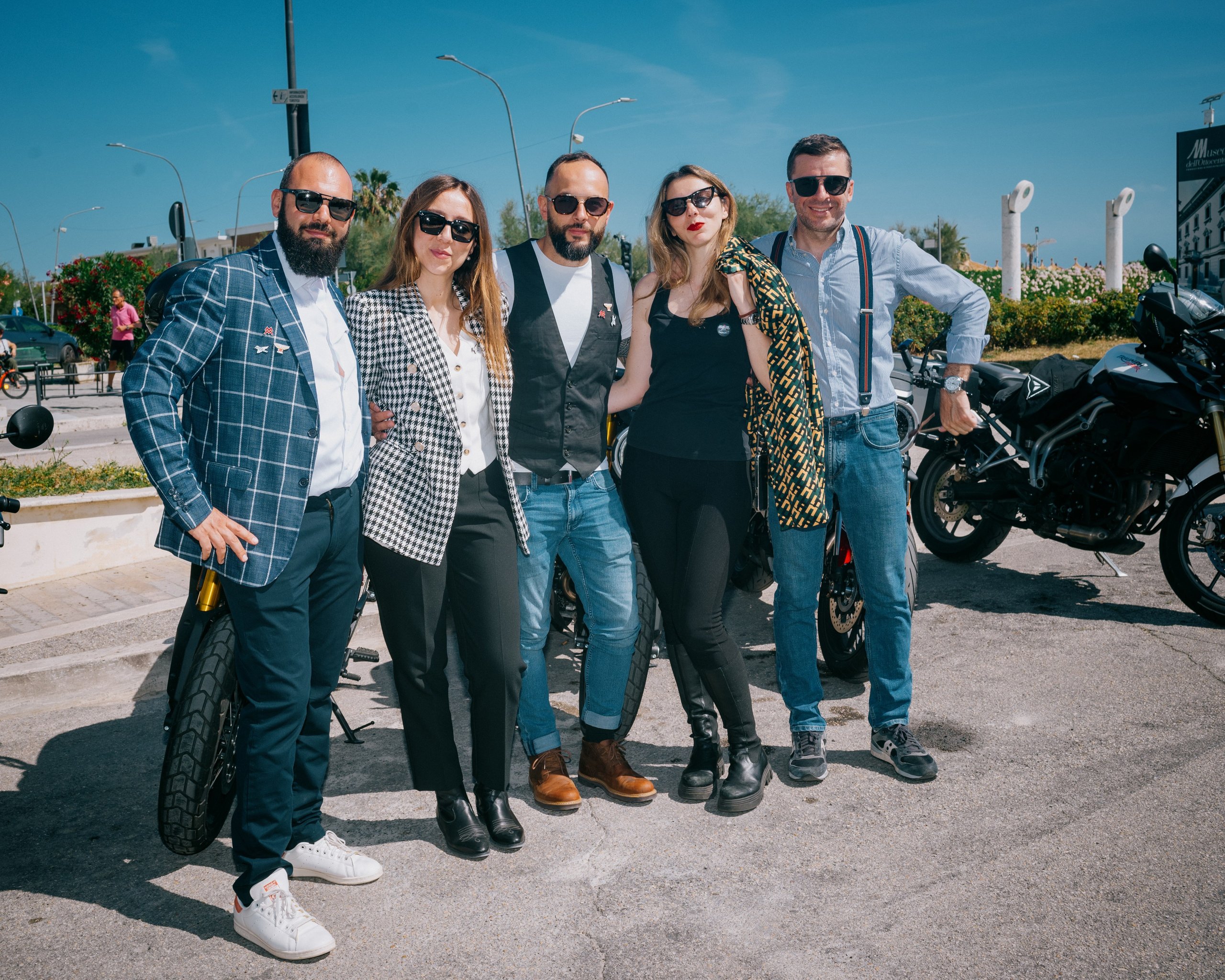 Distinguished Gentleman's Ride 2024. Photographer Iuliia Gladkikh, Italy, Abruzzo