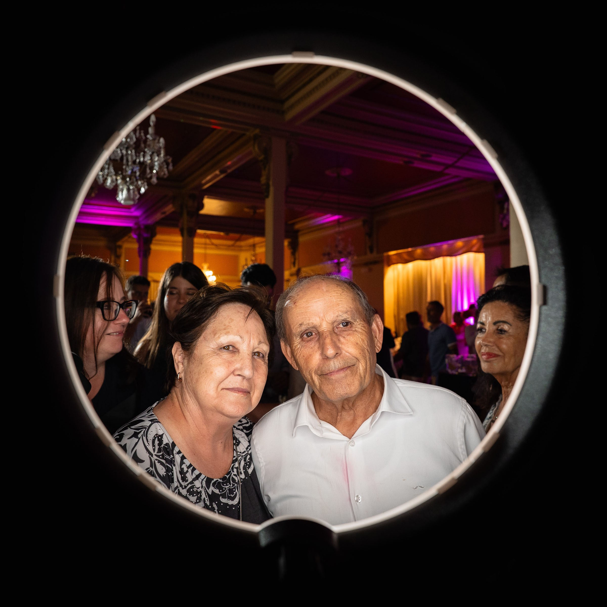 Photocircle y fotos de boda de Andrea y Jose en el Casino de Huesca. PIXLOVE - Fotógrafos de bodas Huesca Pirineos Zaragoza