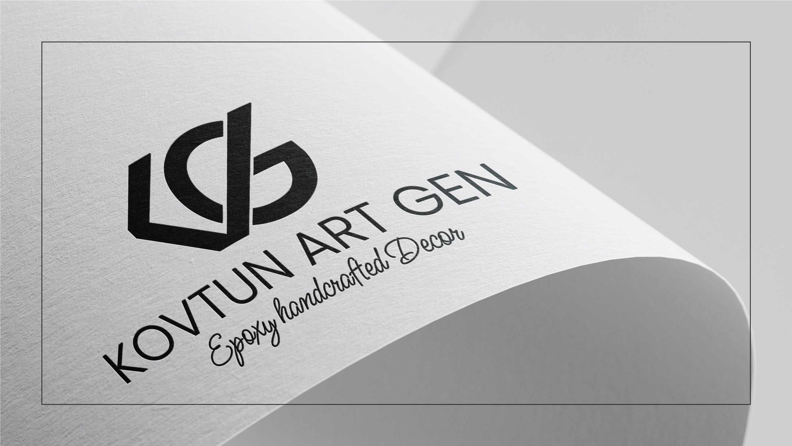 Brandbook “Kovtun Art Gen”. Vasyl Grygorchuk: Photography & Graphic Design
