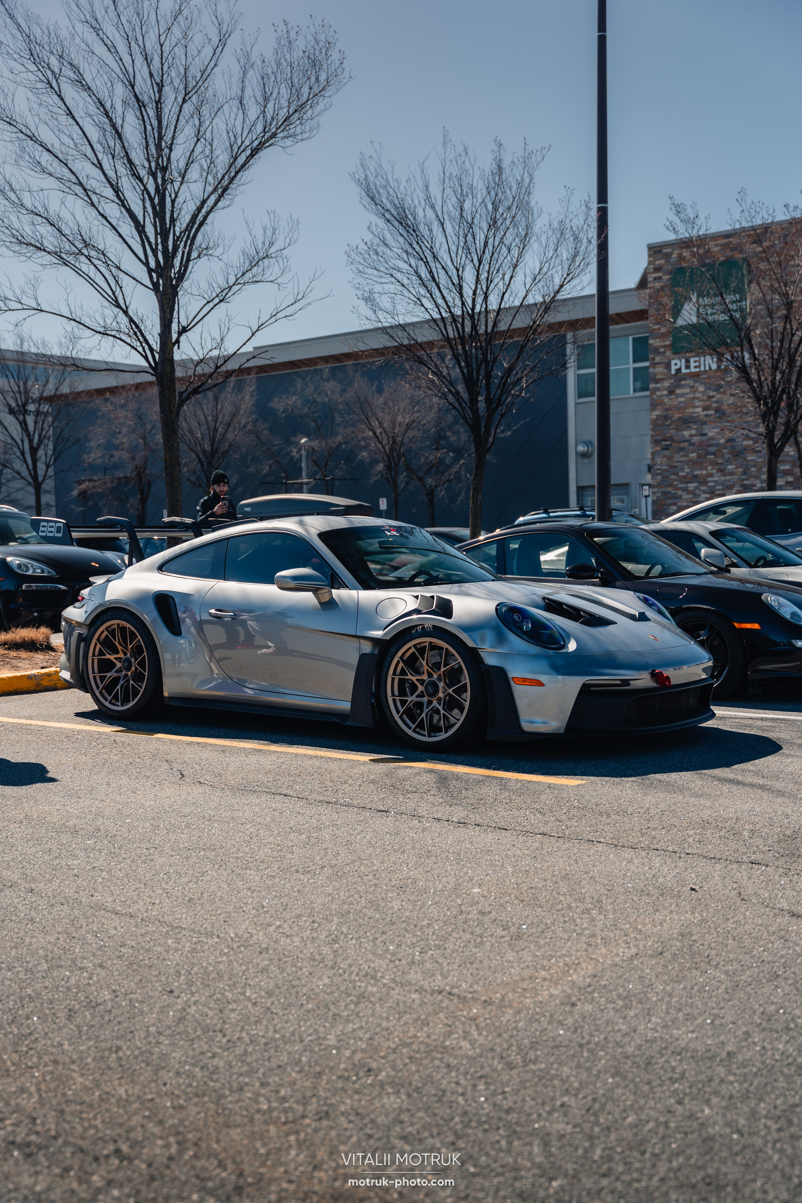 Porsche meet Montreal. Photographe de voitures à Paris — Vitalii Motruk