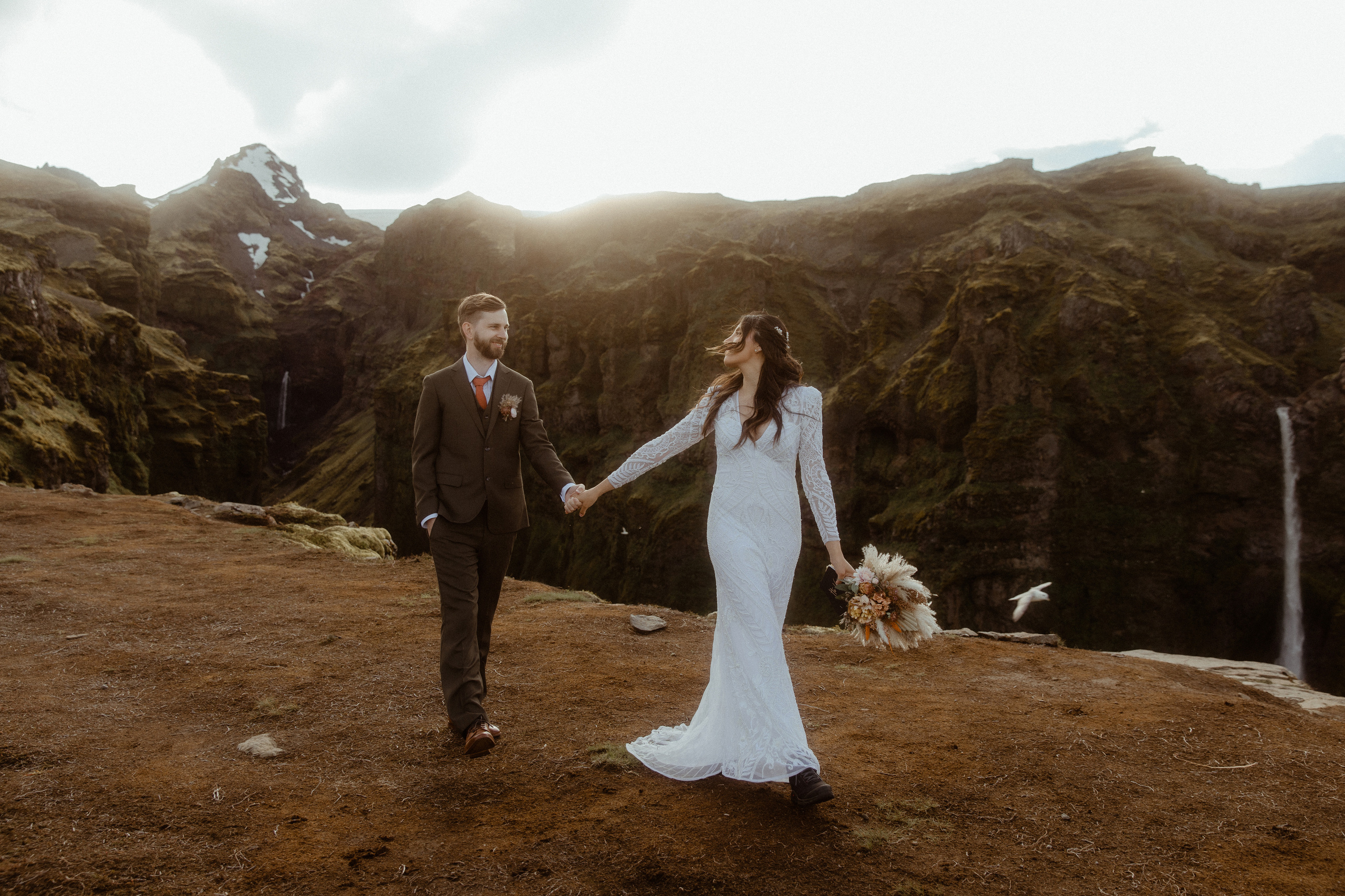 Adventure elopement in Iceland. Iceland elopement photo and video | Nikolaichik Photo