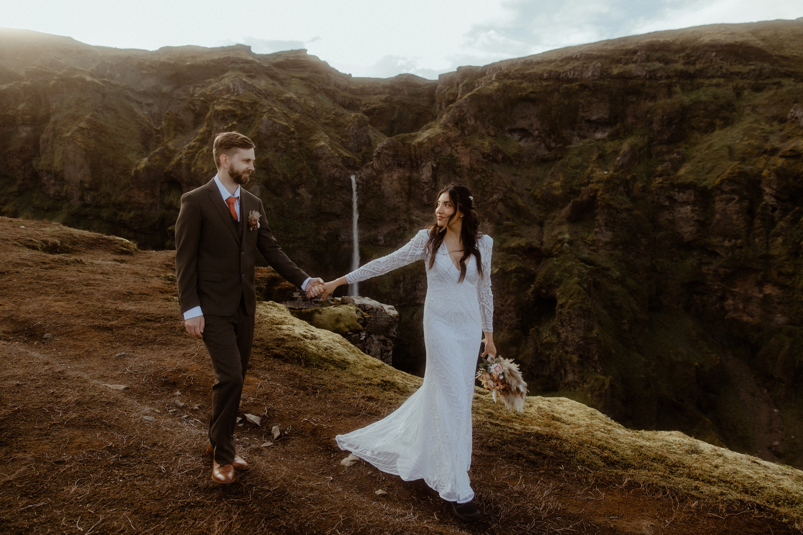 Adventure elopement in Iceland. Iceland elopement photo and video | Nikolaichik Photo