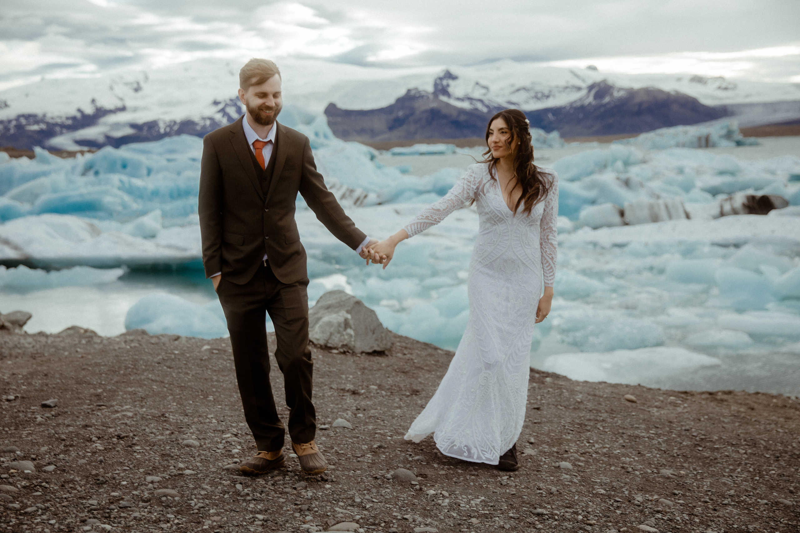 Adventure elopement in Iceland. Iceland elopement photo and video | Nikolaichik Photo
