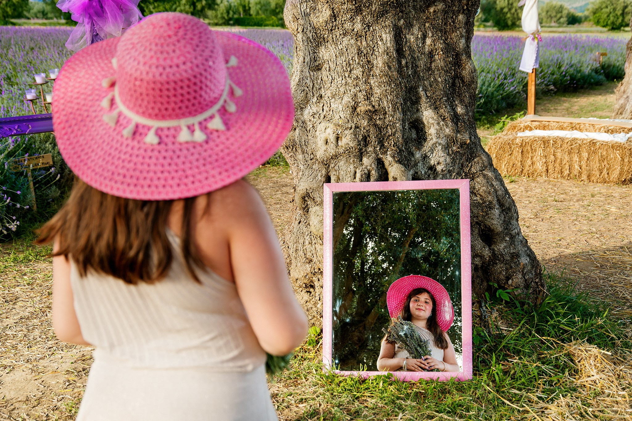 Campo di Lavanda. Fotografo di famiglia