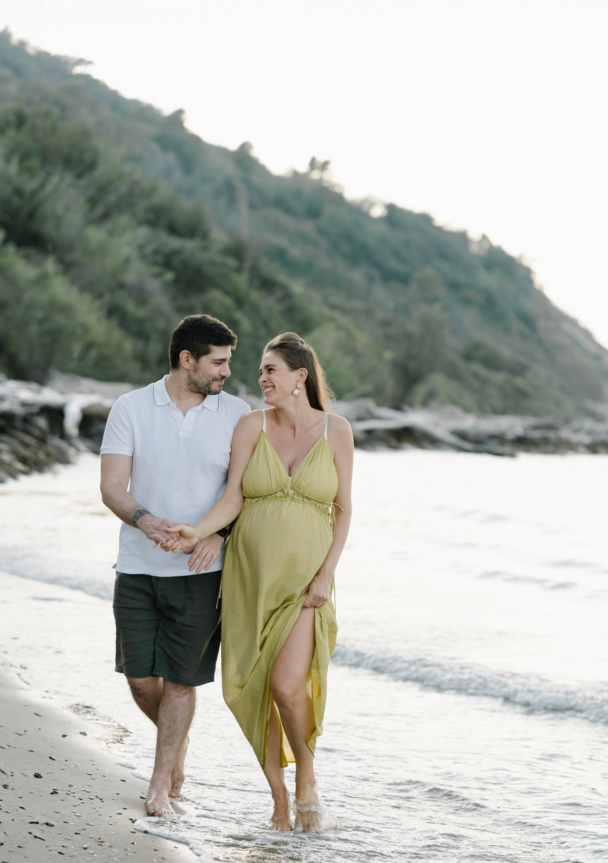 In dolce attesa. Fotografa Rimini