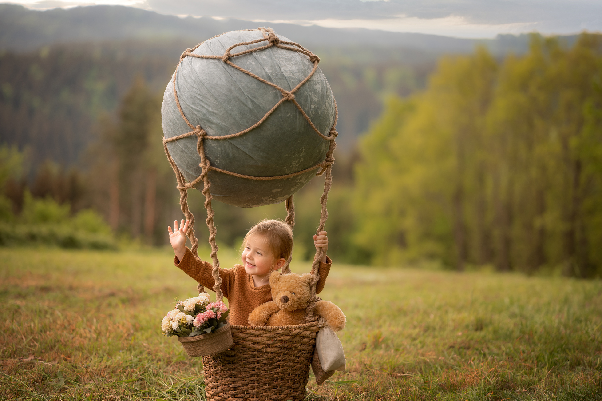 Heißluftballon. Kinder- & Familienfotograf in Gaildorf und Umgebung Valentina Vogel