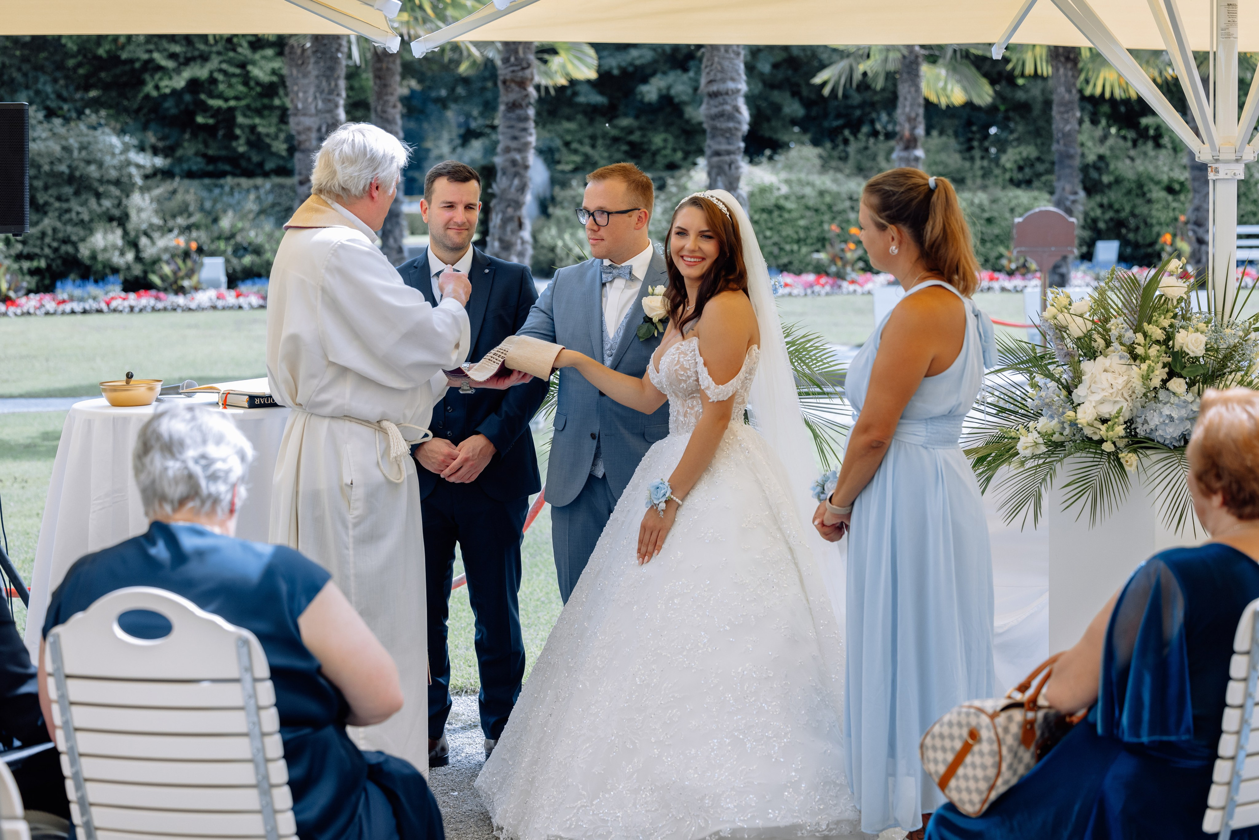 Hochzeit im Schlosscafé im Palmenhaus & Schloss Nymphenburg. Hochzeitsfotograf München Taufe Familienfotograf Tanja Mauke