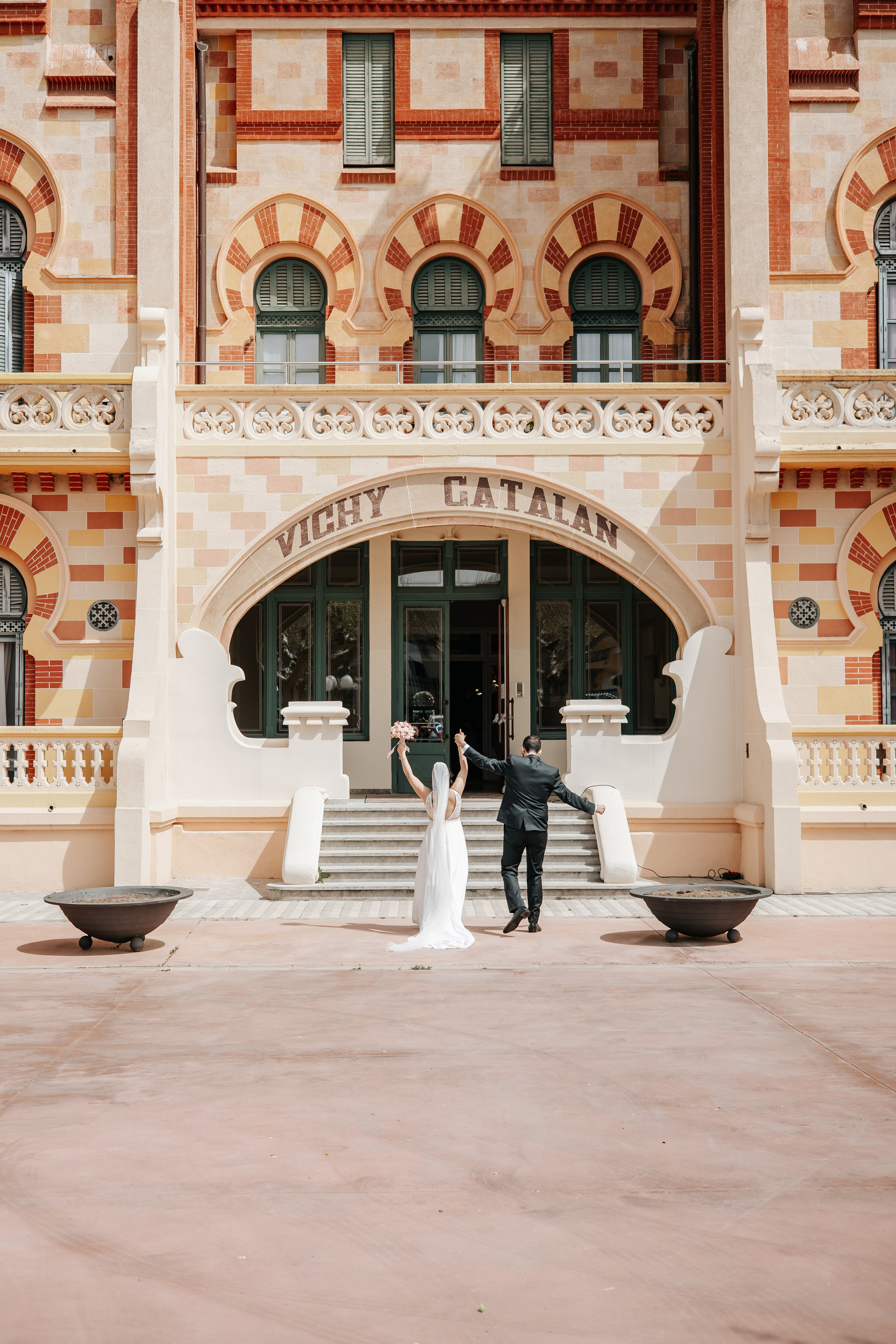 Clara+Jesus, 12.04.2025, Balneario Vichy Catalan. Fotógrafa de bodas en Cataluña