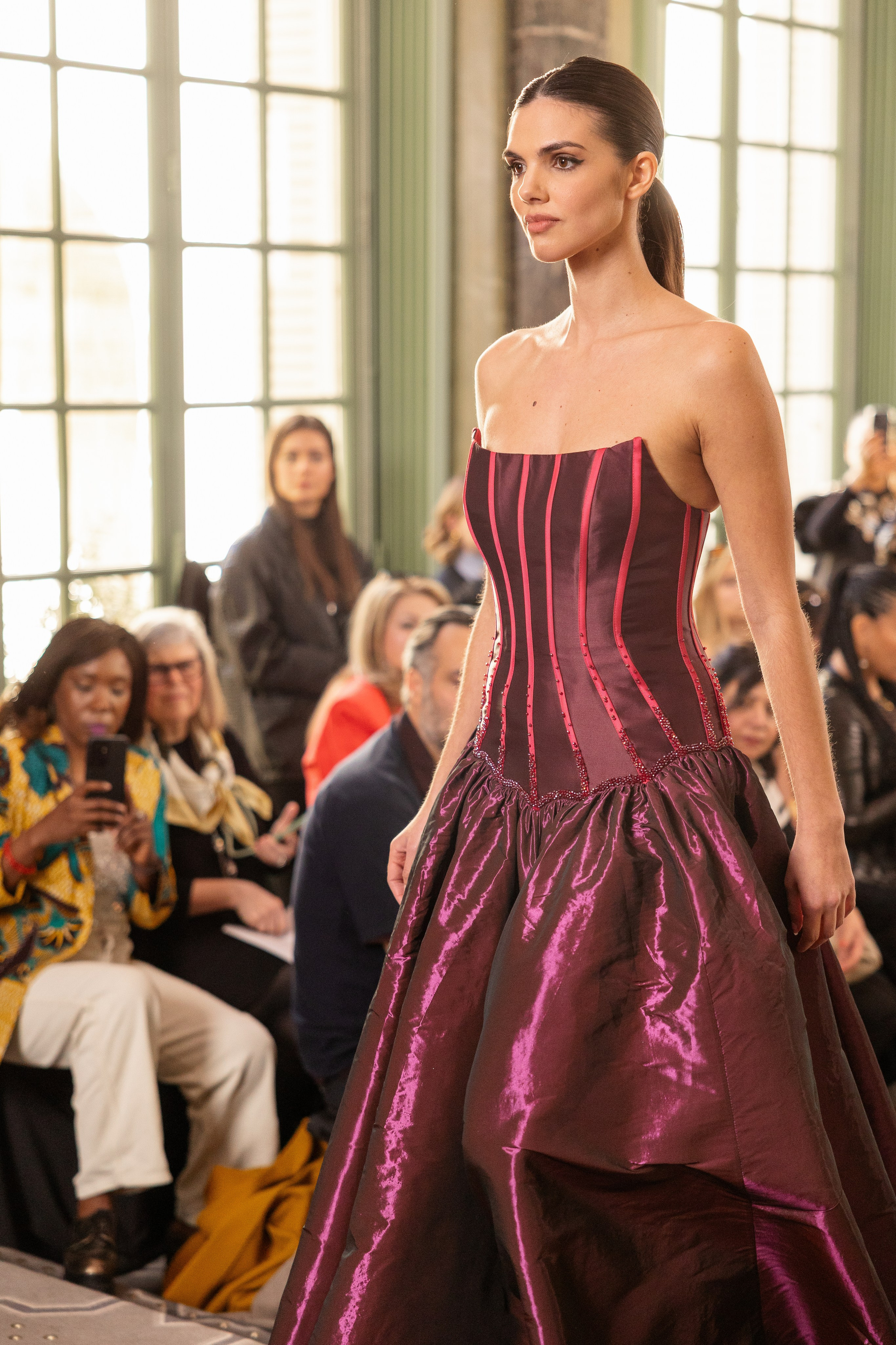 Paris fashion week. MATVEEVA STUDIO