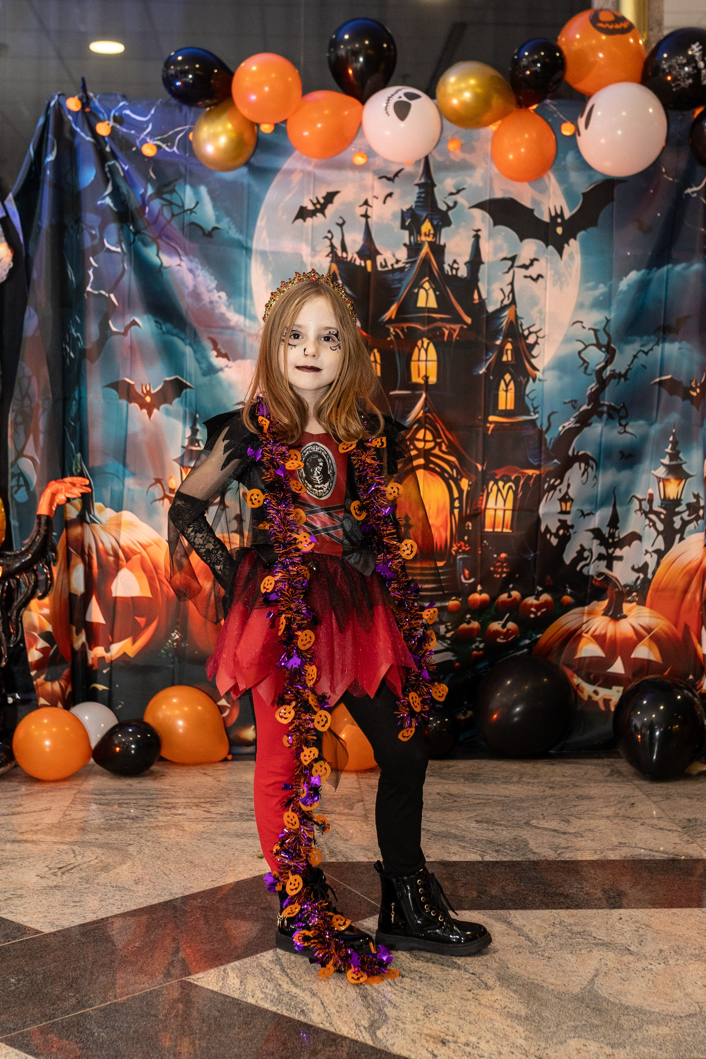 Leo dance studio Helloween 2025. Семейный и детский фотограф в Варшаве Мила Бобровская