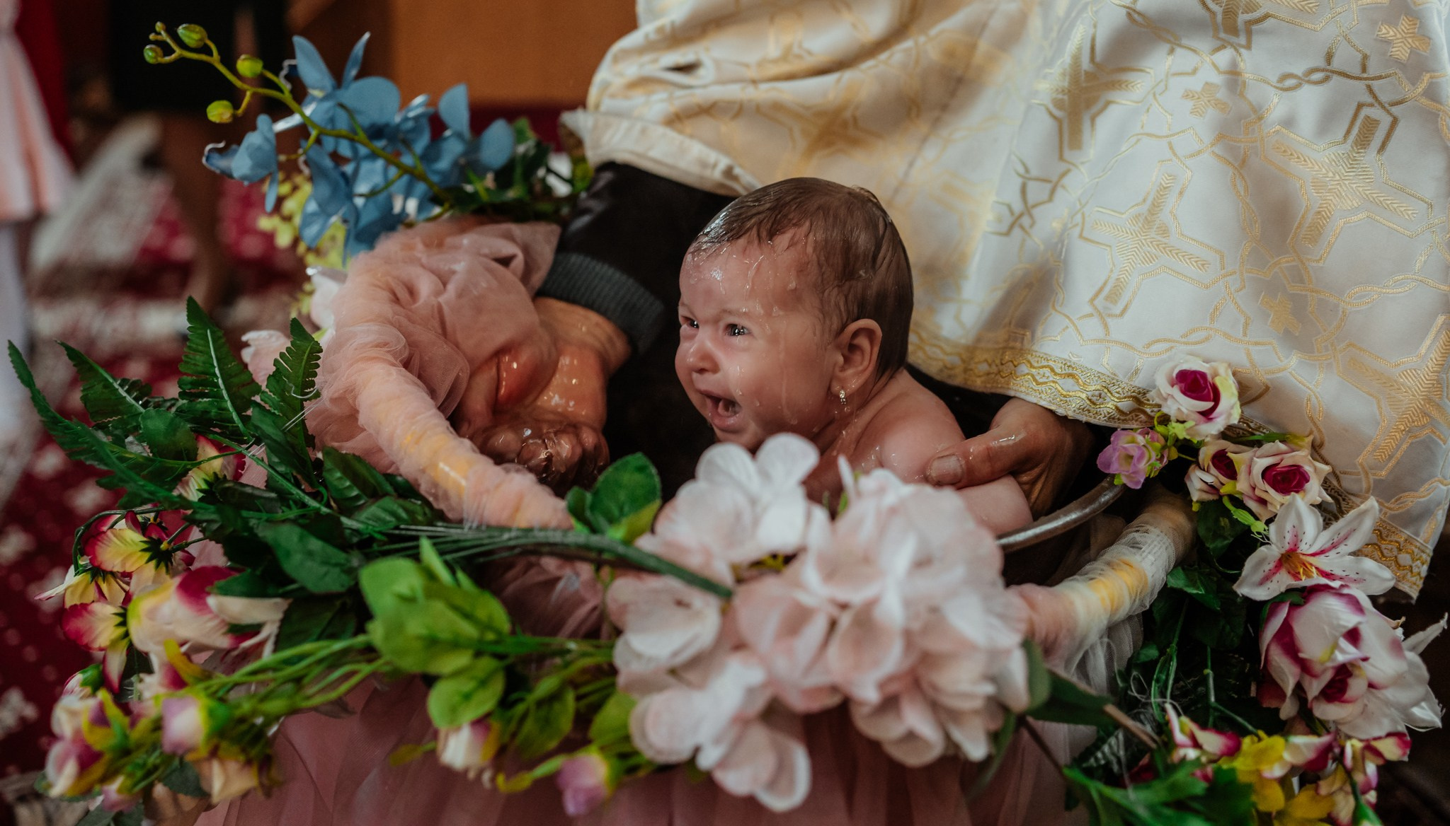 Botez Evelina — Fotografie de botez