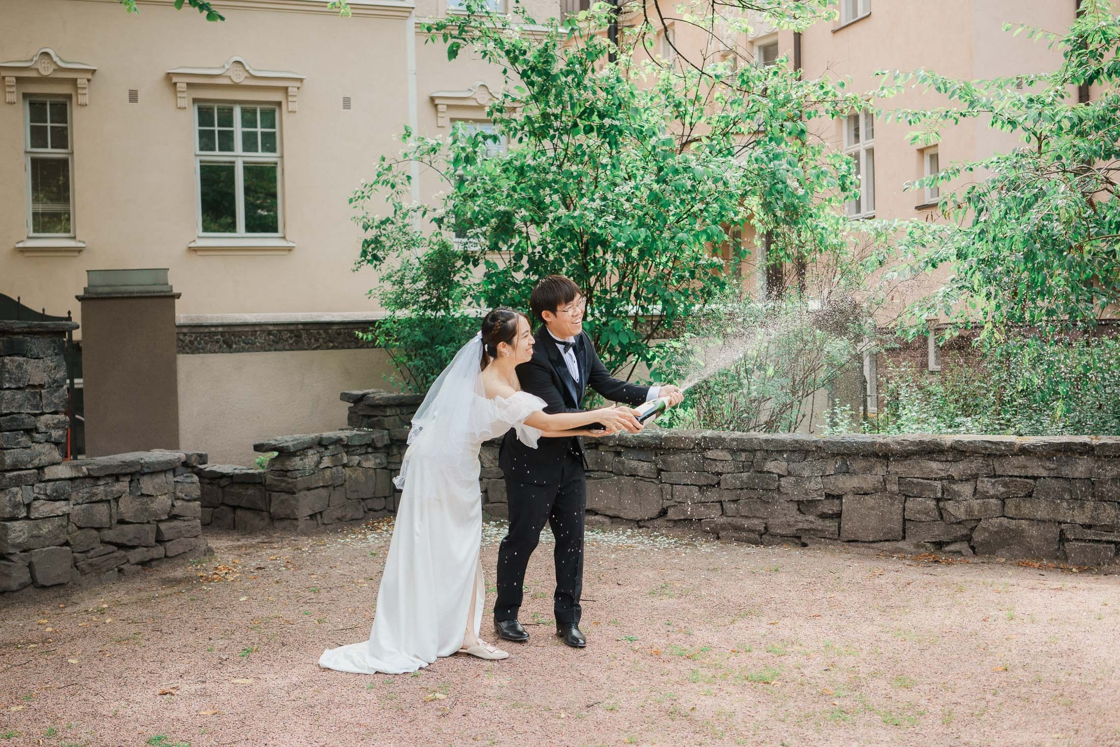 Hääpotretit Helsingin keskustassa