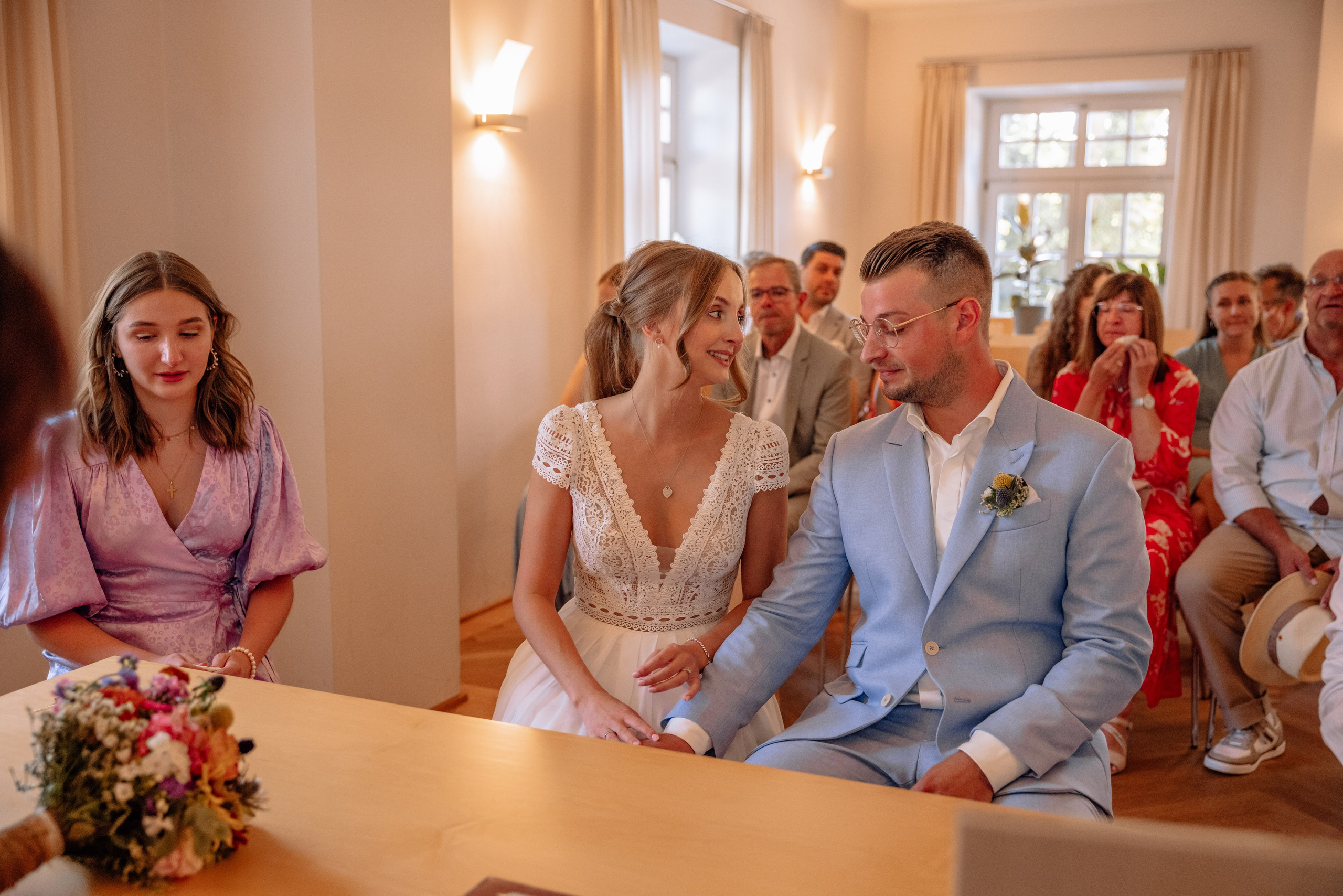 Gilching: Vanessa und Maxi. Hochzeitsfotograf München Taufe Familienfotograf Tanja Mauke