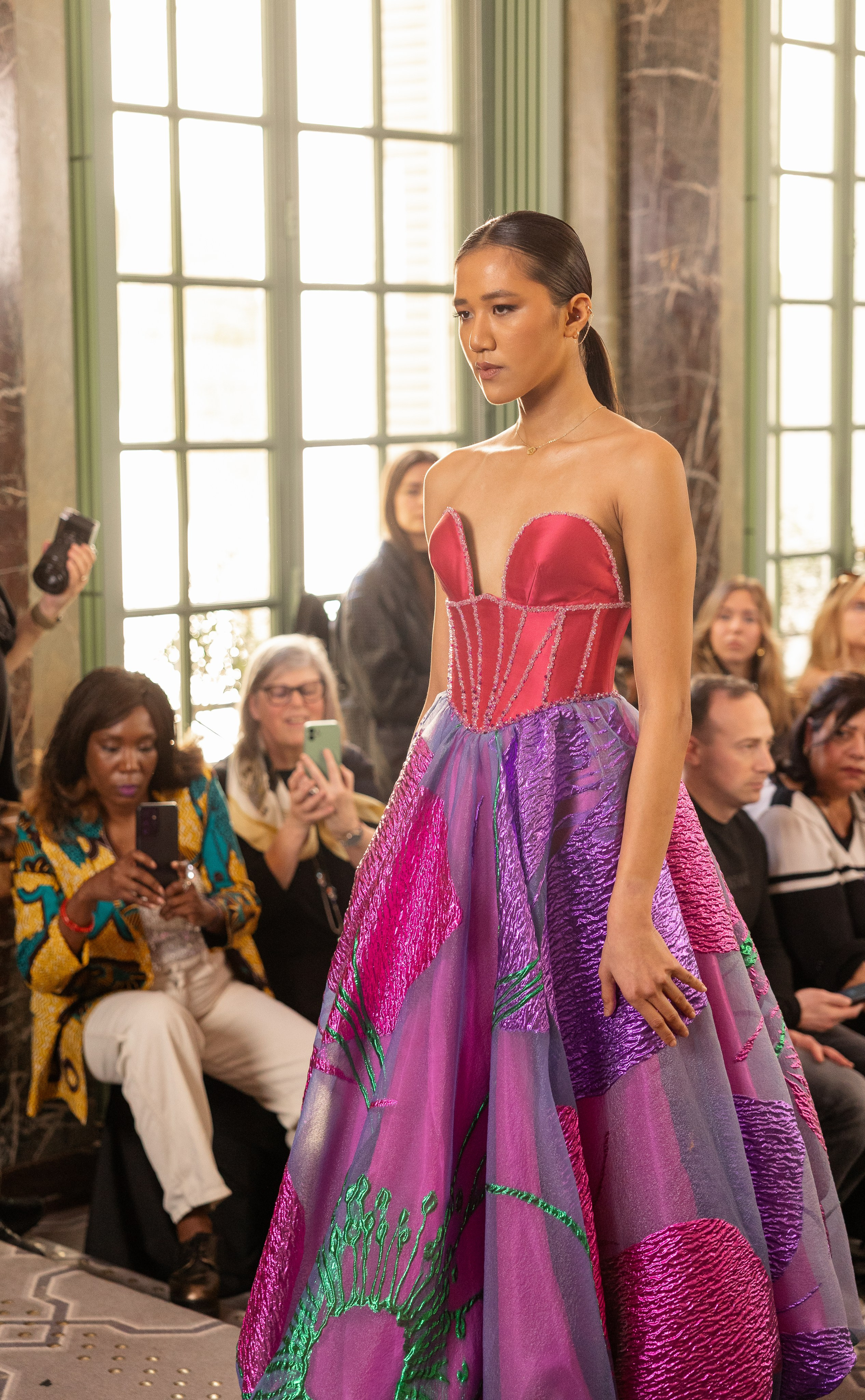 Paris fashion week. MATVEEVA STUDIO