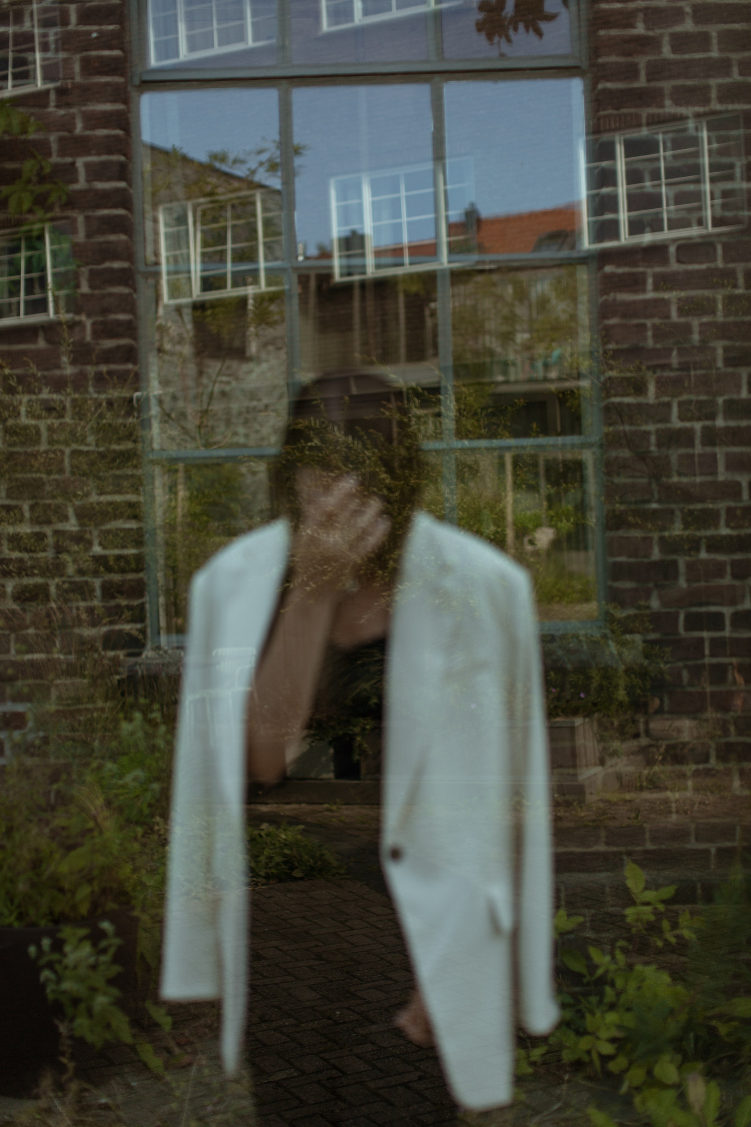 Daria. Shooting a photographer. True self