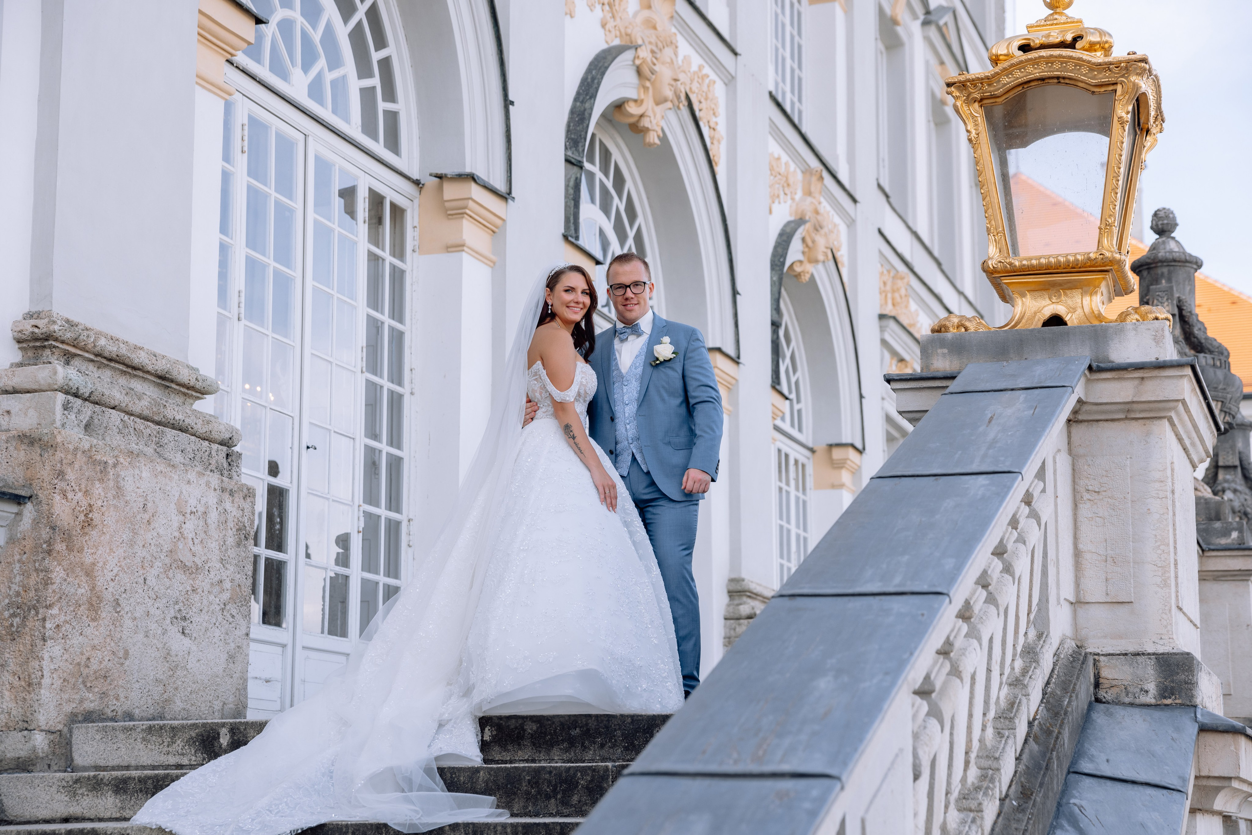 Hochzeit im Schlosscafé im Palmenhaus & Schloss Nymphenburg. Hochzeitsfotograf München Taufe Familienfotograf Tanja Mauke