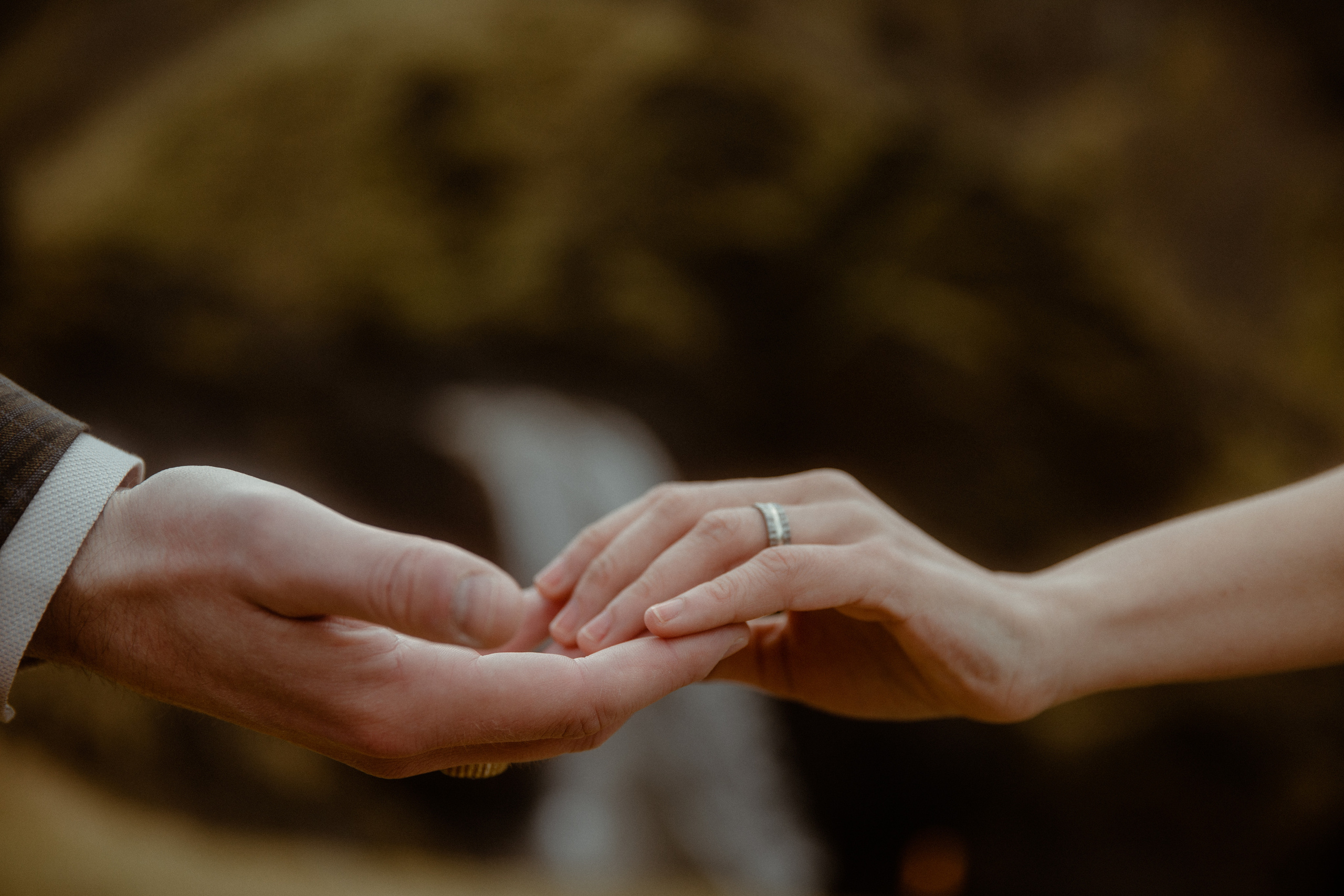 Iceland Private Waterfall Elopement. Iceland elopement photographer & videographer