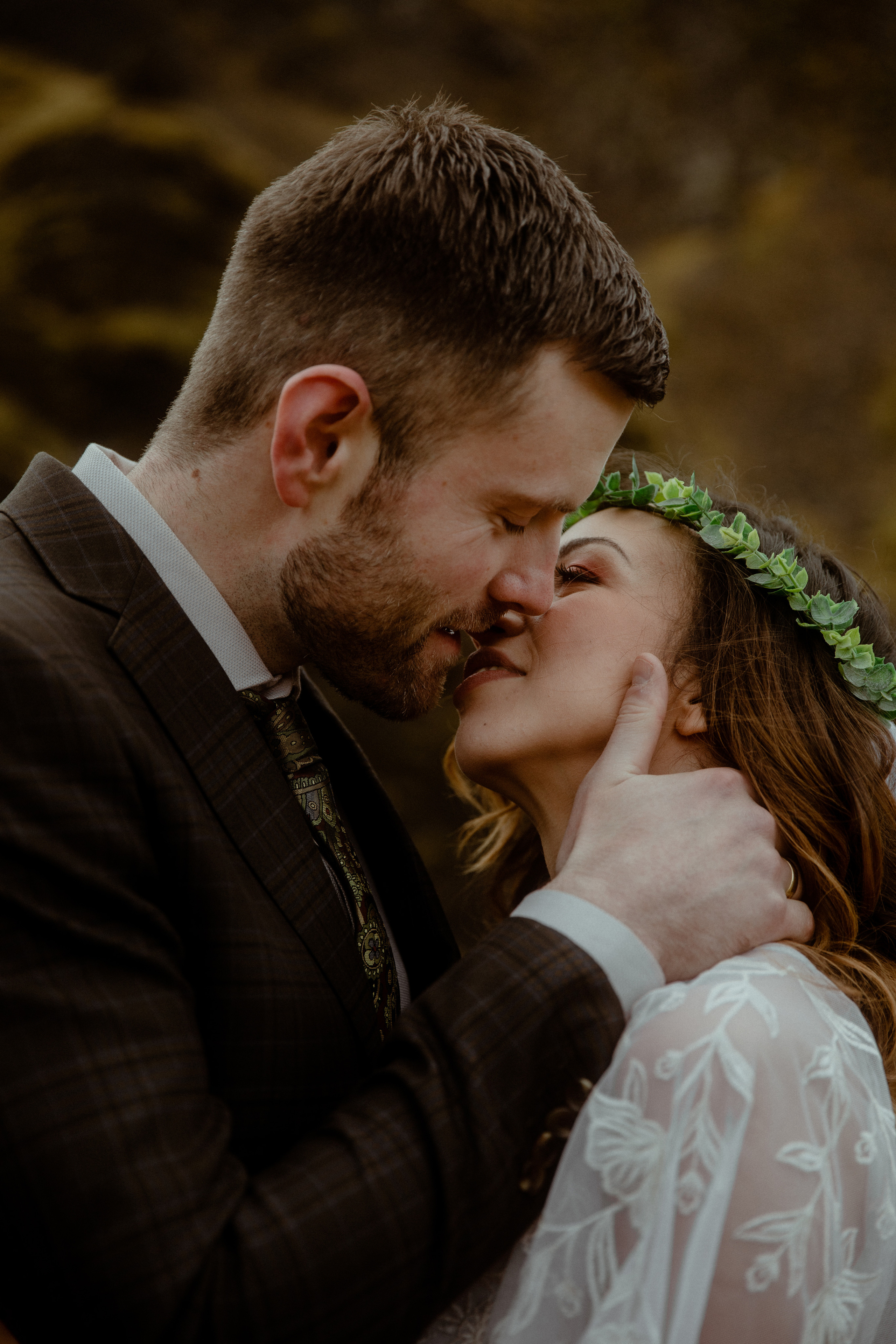 Iceland Private Waterfall Elopement. Iceland elopement photographer & videographer