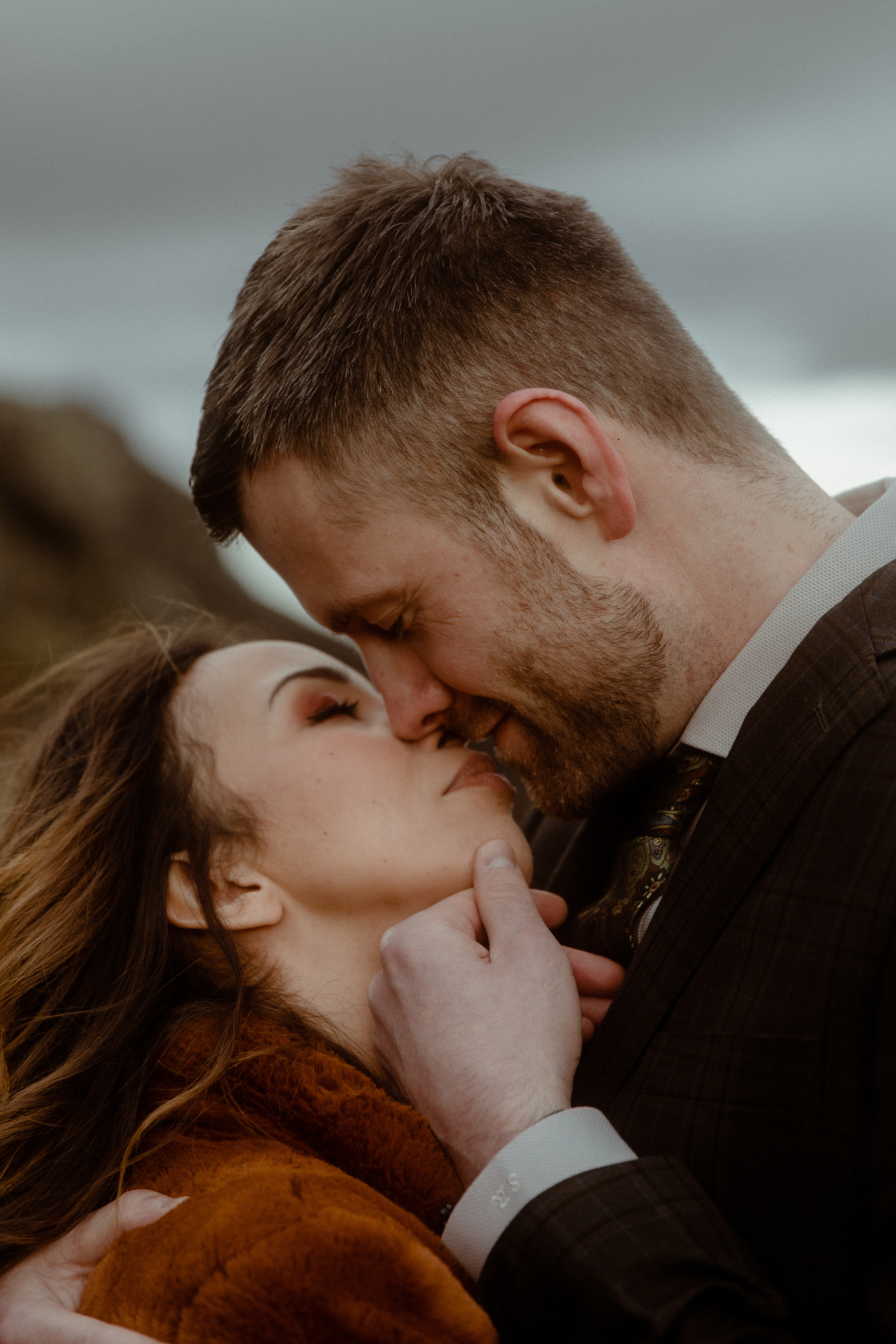 Iceland Private Waterfall Elopement. Iceland elopement photographer & videographer