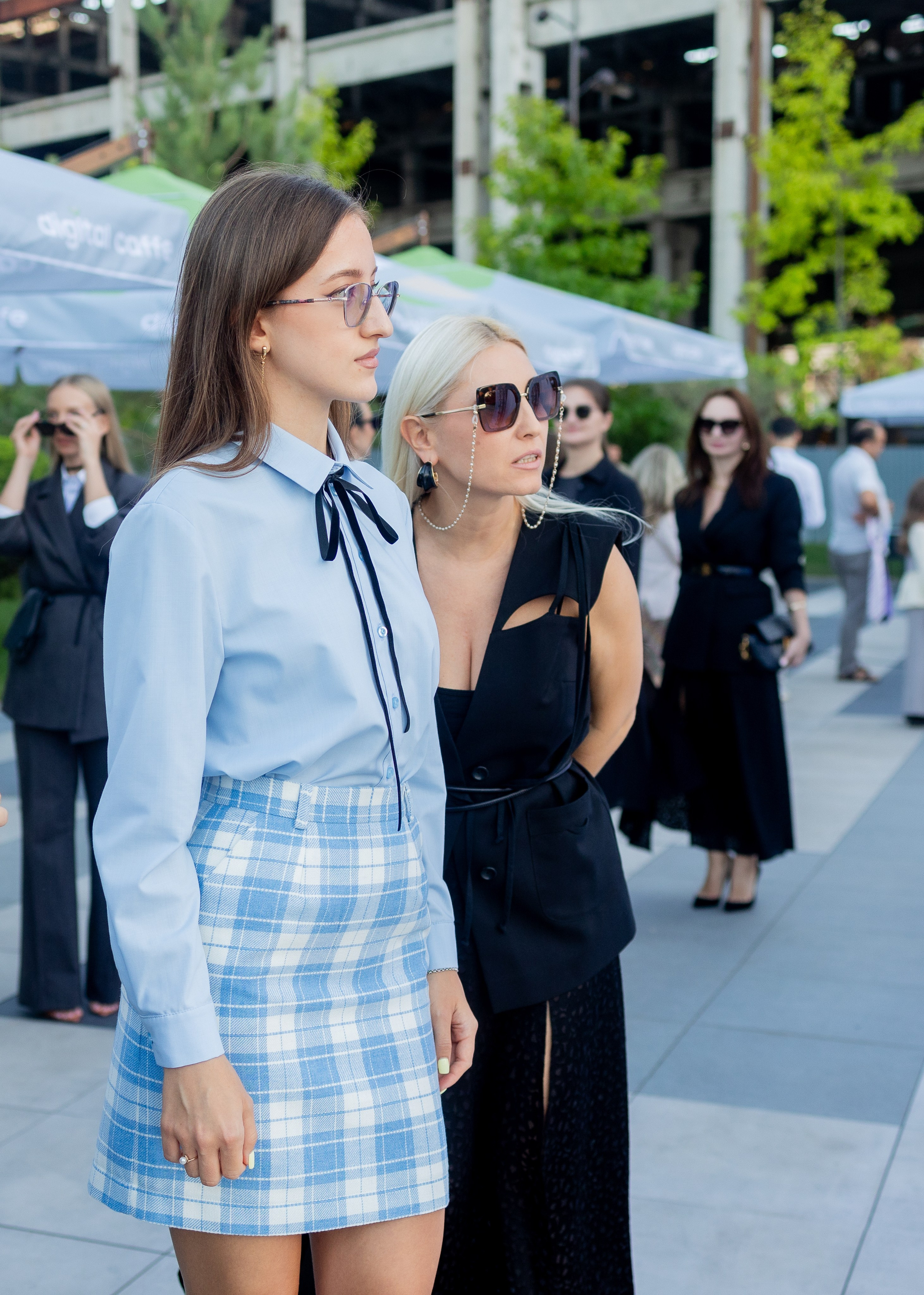 L.Storojuc backstage runway. MATVEEVA STUDIO