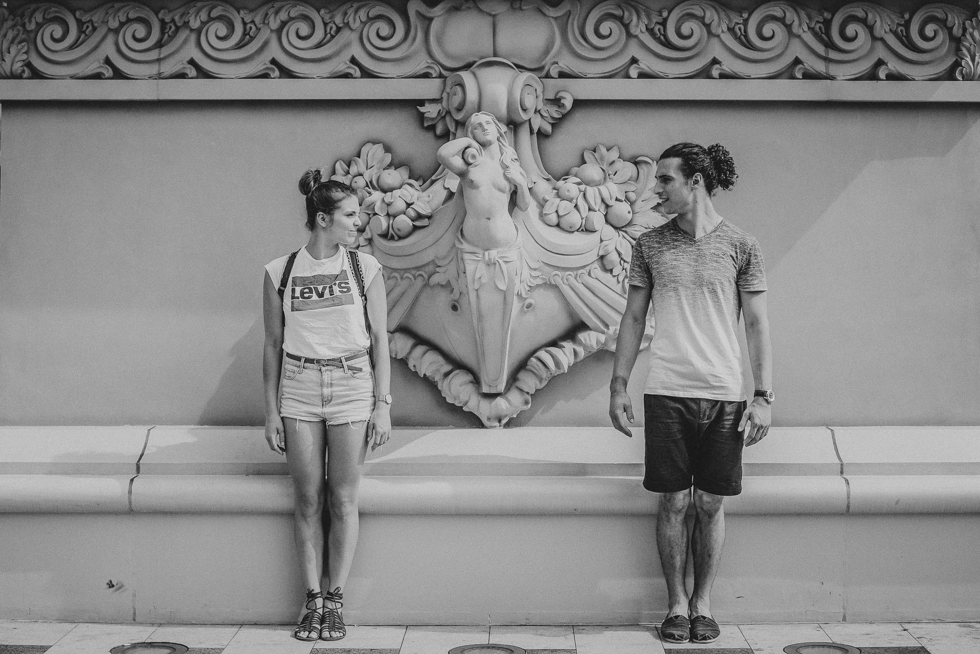 B+J| Servizio fotografico di coppia a Parigi in miniatura