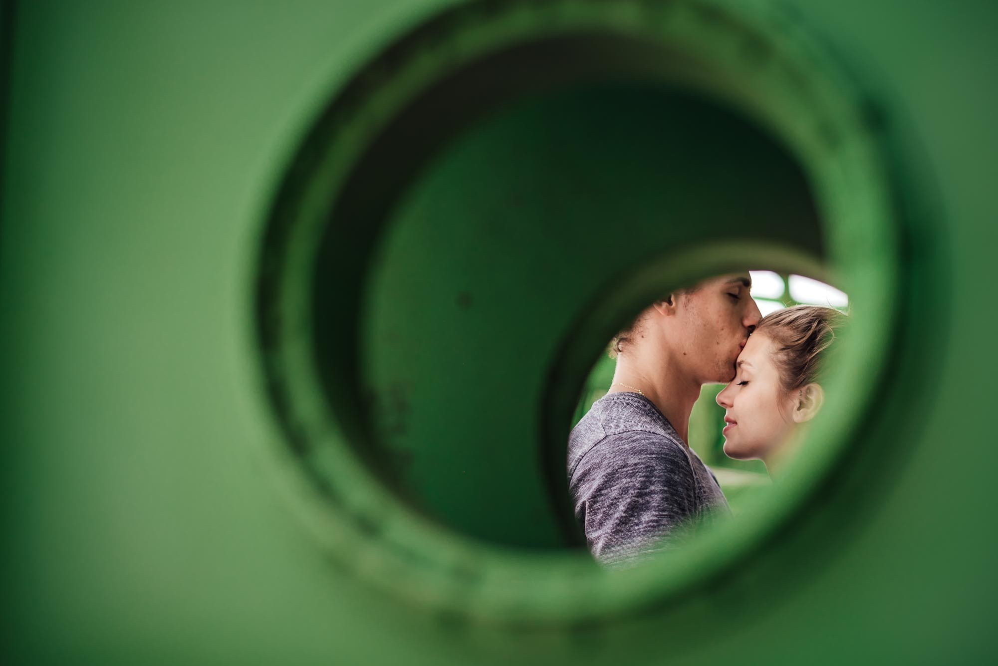 B+J| Servizio fotografico di coppia a Parigi in miniatura