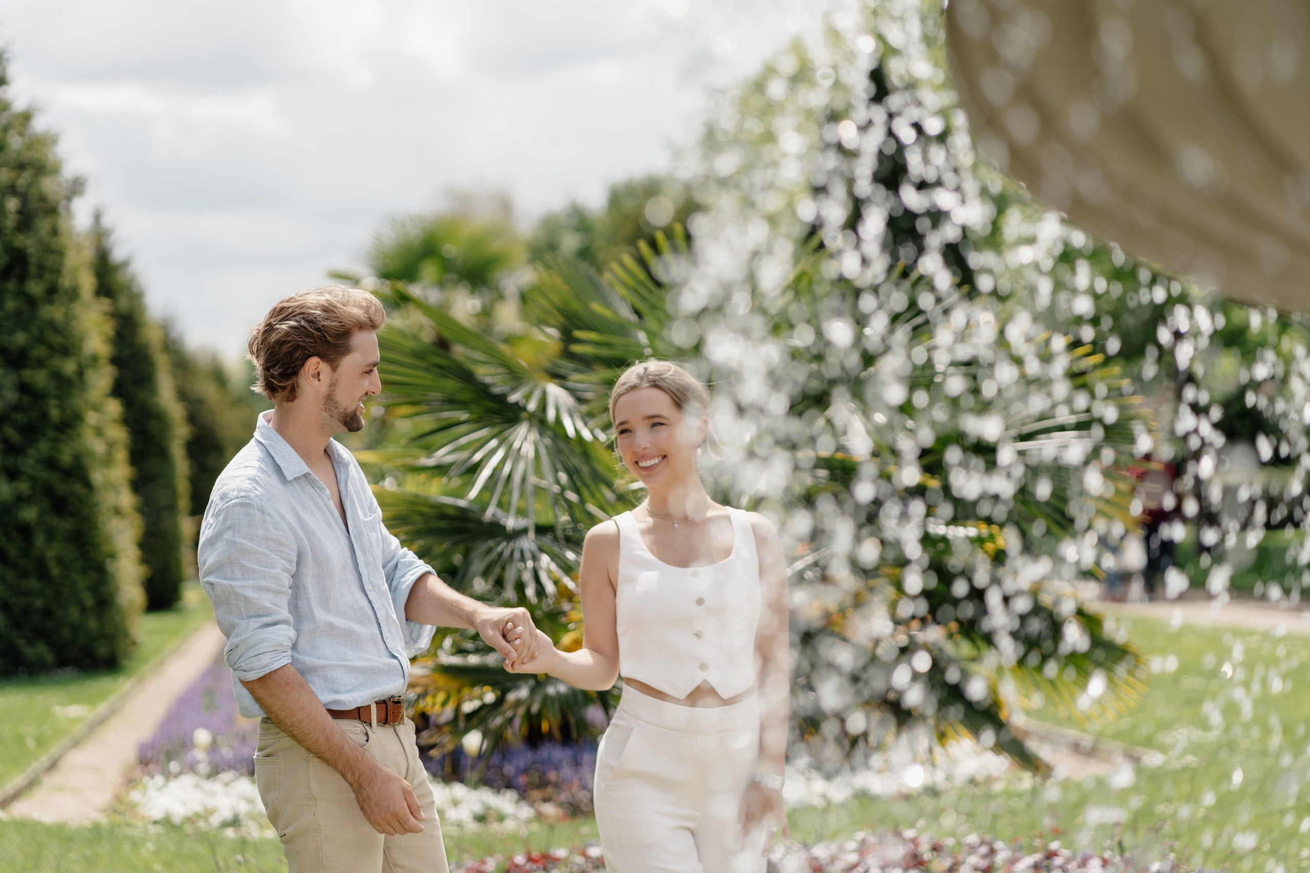 Engagement session in Regents park. London portrait and family photographer