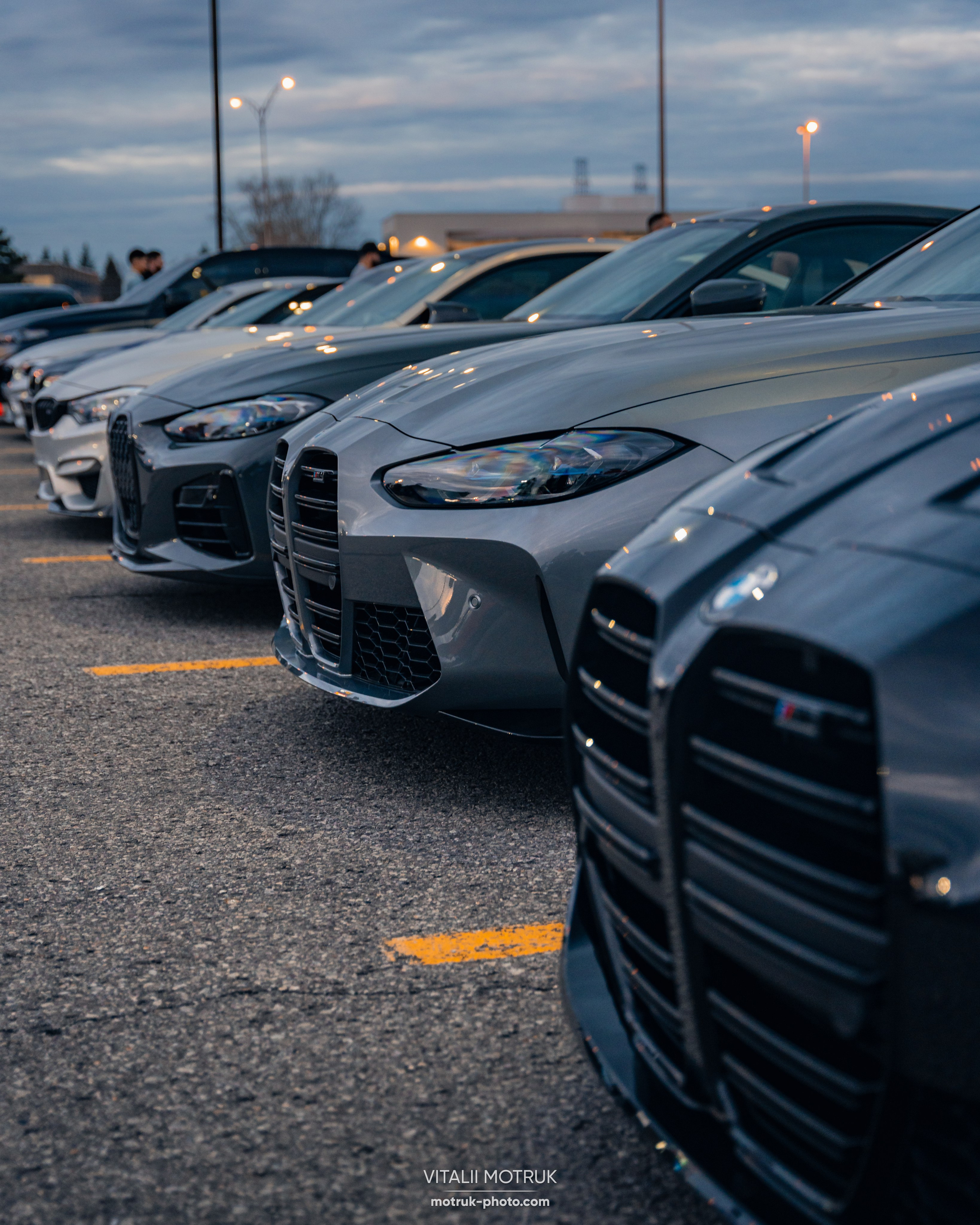 Car meet: 514 bimmers. Photographe de voitures à Paris — Vitalii Motruk